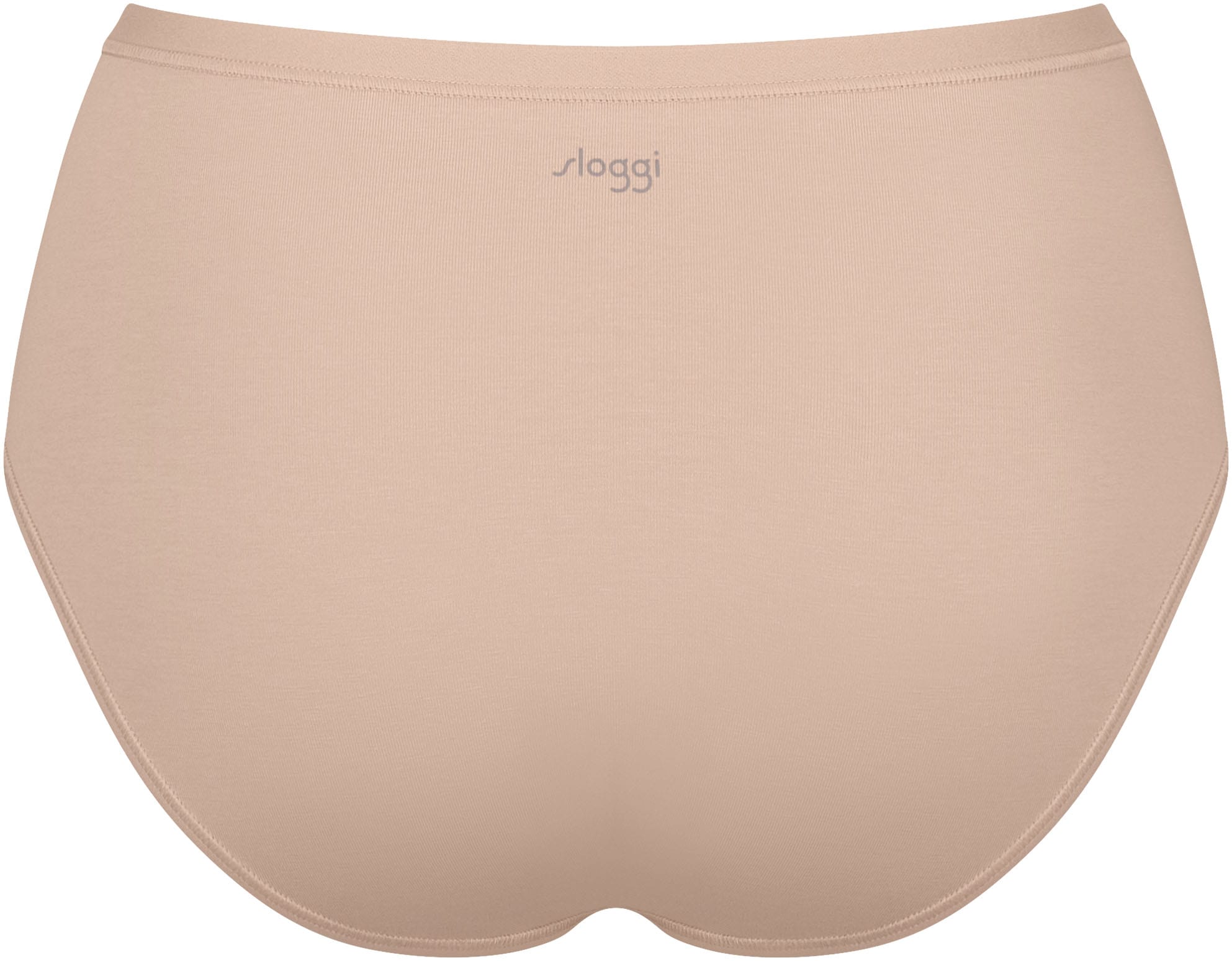 sloggi Slip »GO Daily Cotton Midi 3P«, (3er Pack), Glanz-Effekt Details, weich