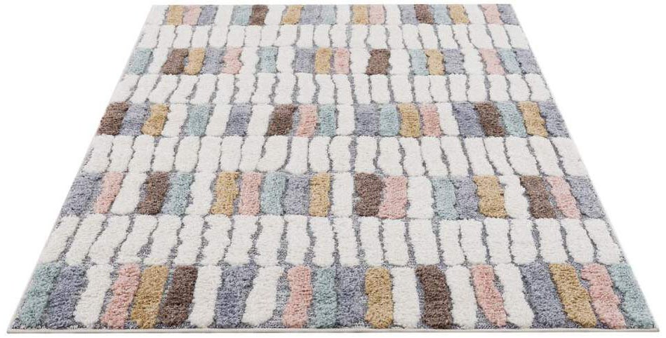 Image of Carpet City Hochflor-Teppich »Focus«, rechteckig, 20 mm Höhe, besonders weich, Modern, Bunt, 3D-Effekt, ideale Teppiche für Wohnzimmer, Schlafzimmer & Jugendzimmer bei Ackermann Versand Schweiz