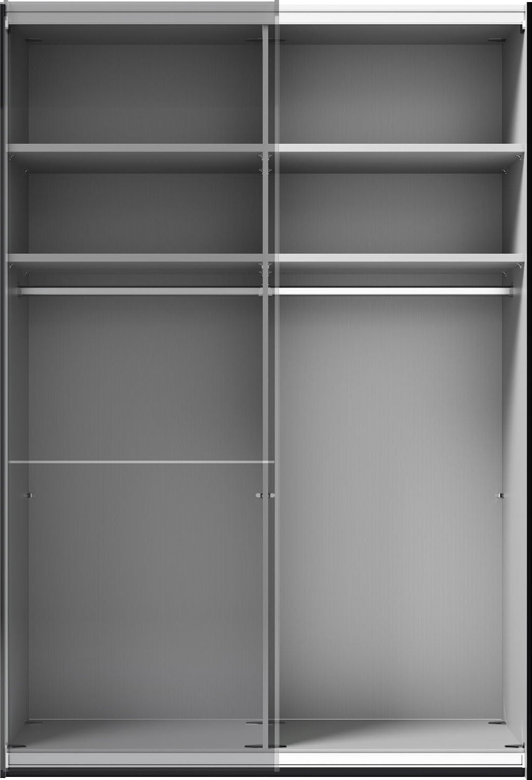 Musterring Armoire à portes coulissantes »Imola W« incl. étagères et tringles à vêtements, avec portes en verre et surhausses