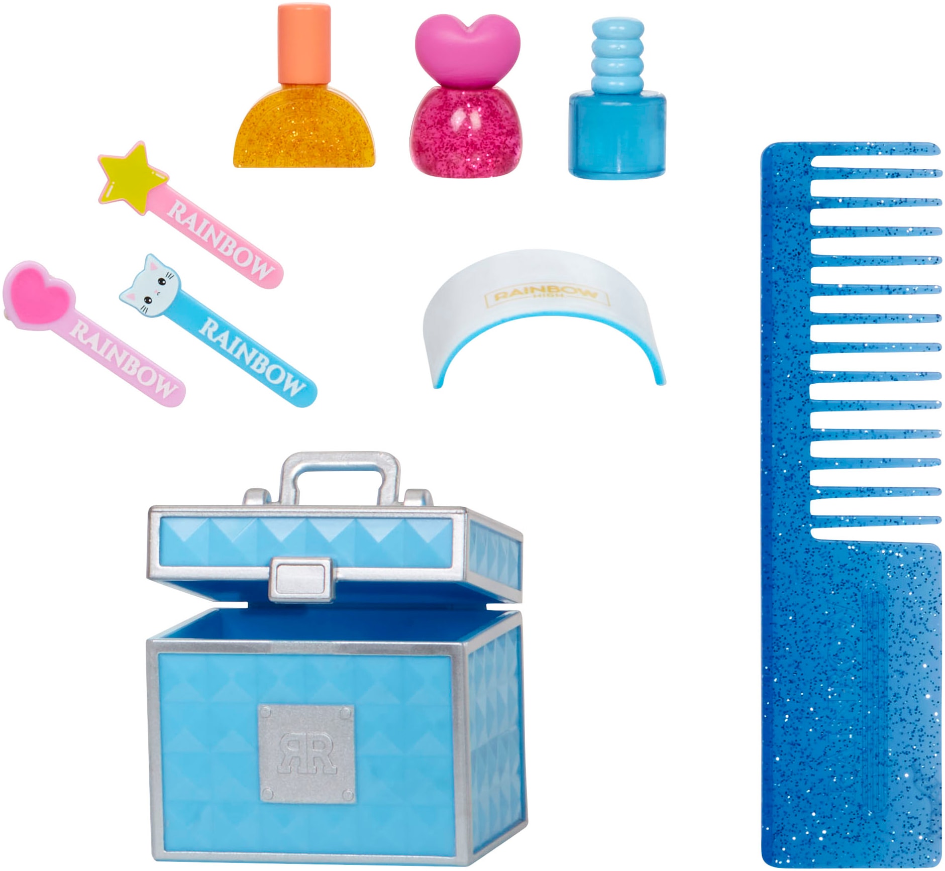 RAINBOW HIGH Anziehpuppe »Junior High PJ Party Fashion Doll Skyler (Blue)«