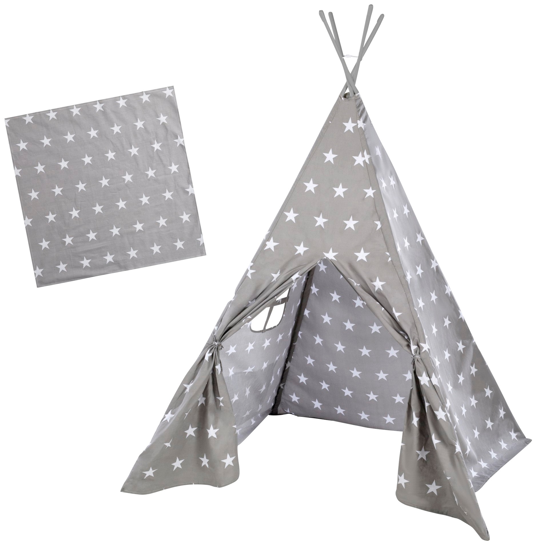 Image of roba® Spielzelt »LITTLE STARS«, 115 X 115 cm, Höhe von 156 cm bei Ackermann Versand Schweiz