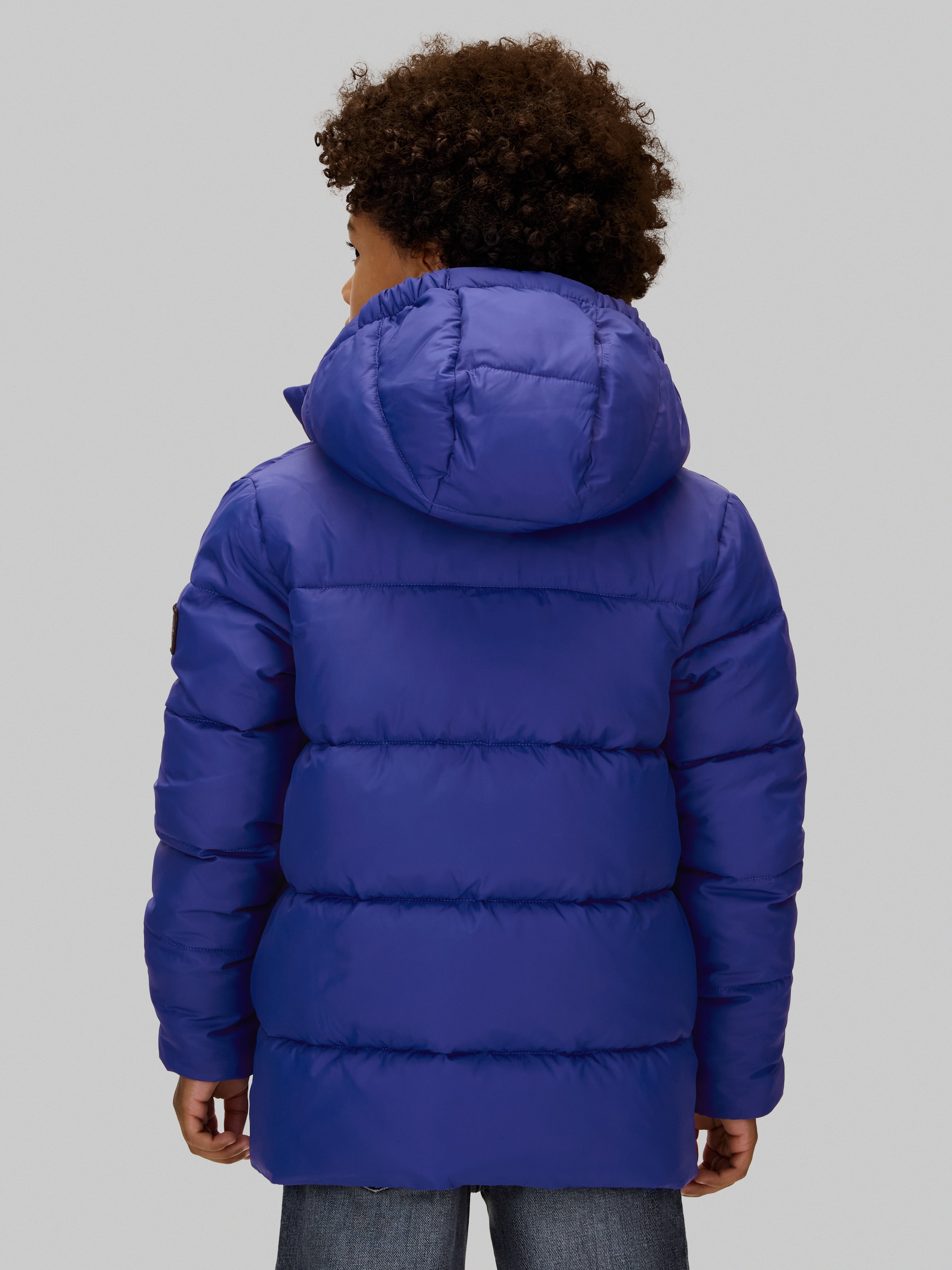 Calvin Klein Jeans Winterjacke »ESSENTIAL PUFFER JACKET«, mit Kapuze, für Kinder bis 16 Jahre und mit Logopatch