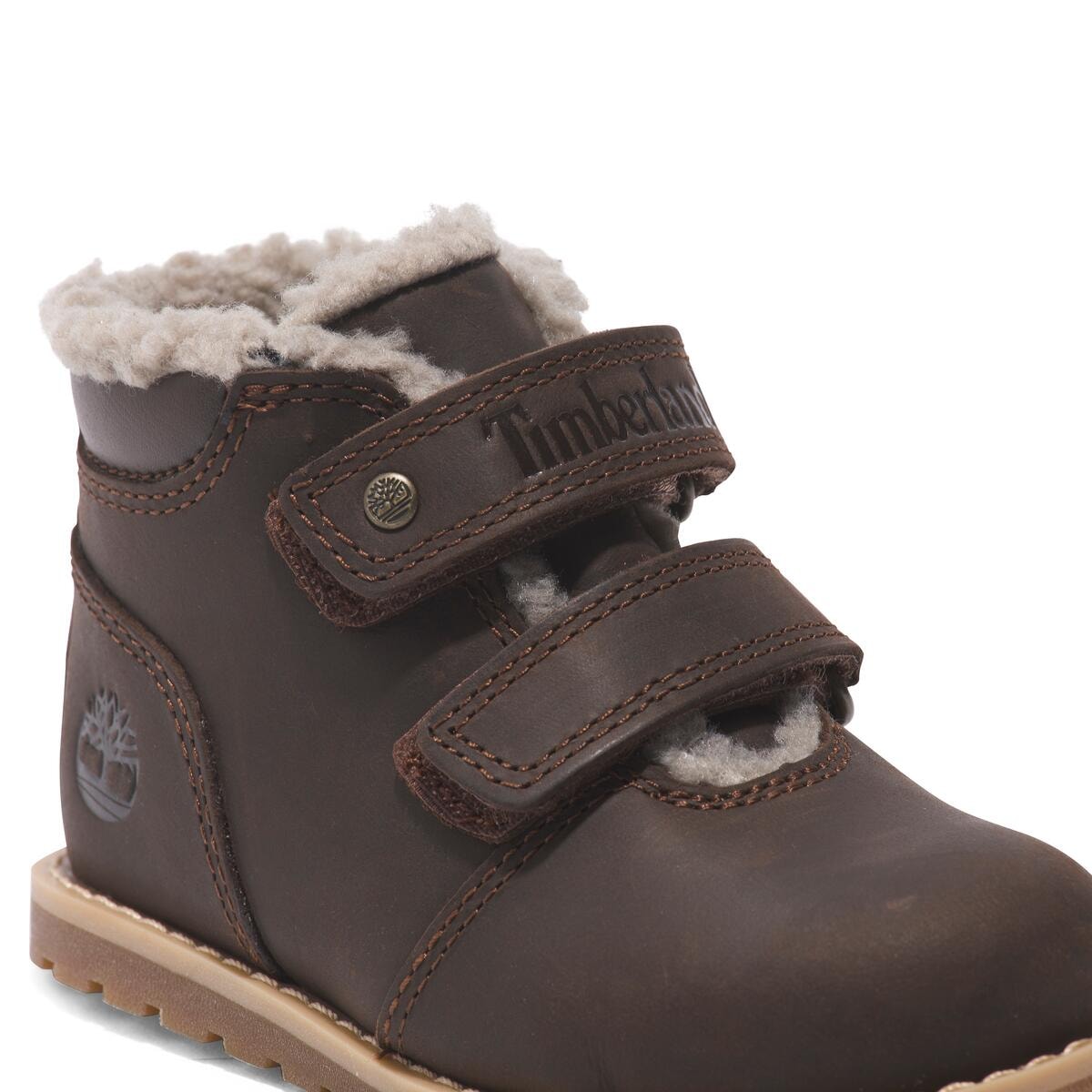 Timberland Klettboot »POKEY PINE MID WARM LINED HOOK & LOOP BOOT«, Winterstiefel, Winterboots, Snowboots, Winterschuhe, gefüttert