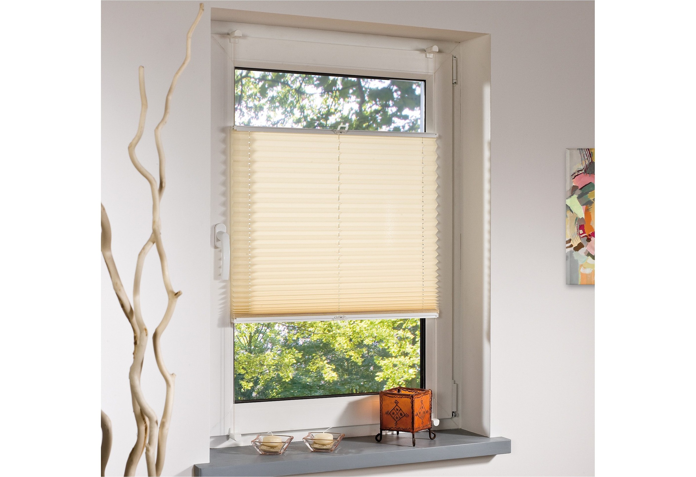 Image of Liedeco Plissee »Klemmfix-Plissee verspannt«, Lichtschutz, ohne Bohren, verspannt bei Ackermann Versand Schweiz