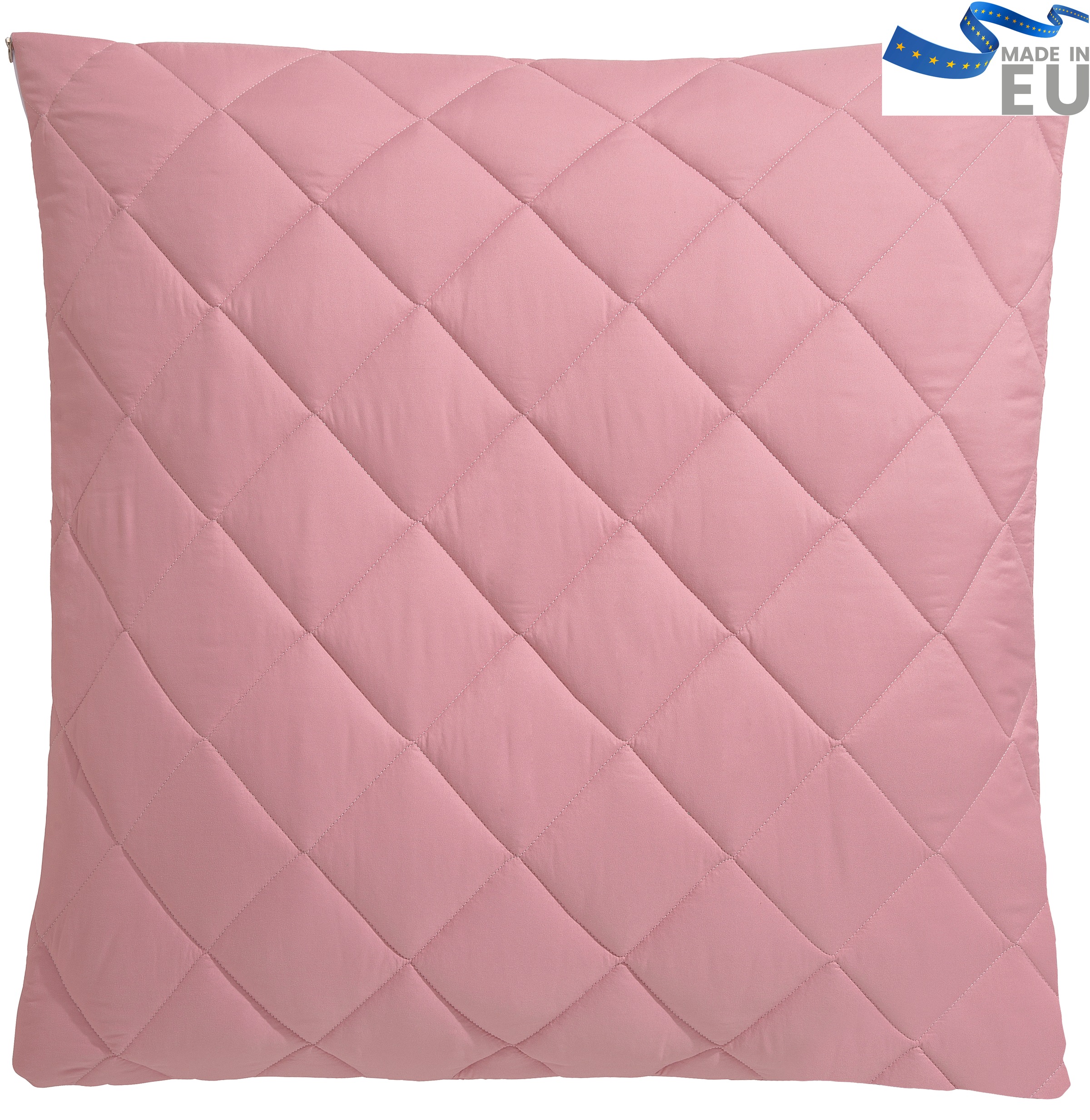 Image of GOODproduct Microfaserkissen "Microlux Kopfkissen 40x80 cm, 80x80 cm" Füllung: 3D-Faserbaellchen 1 Stk. tlg. Kissen, in den Farben: weiss, blau, rosa & grün