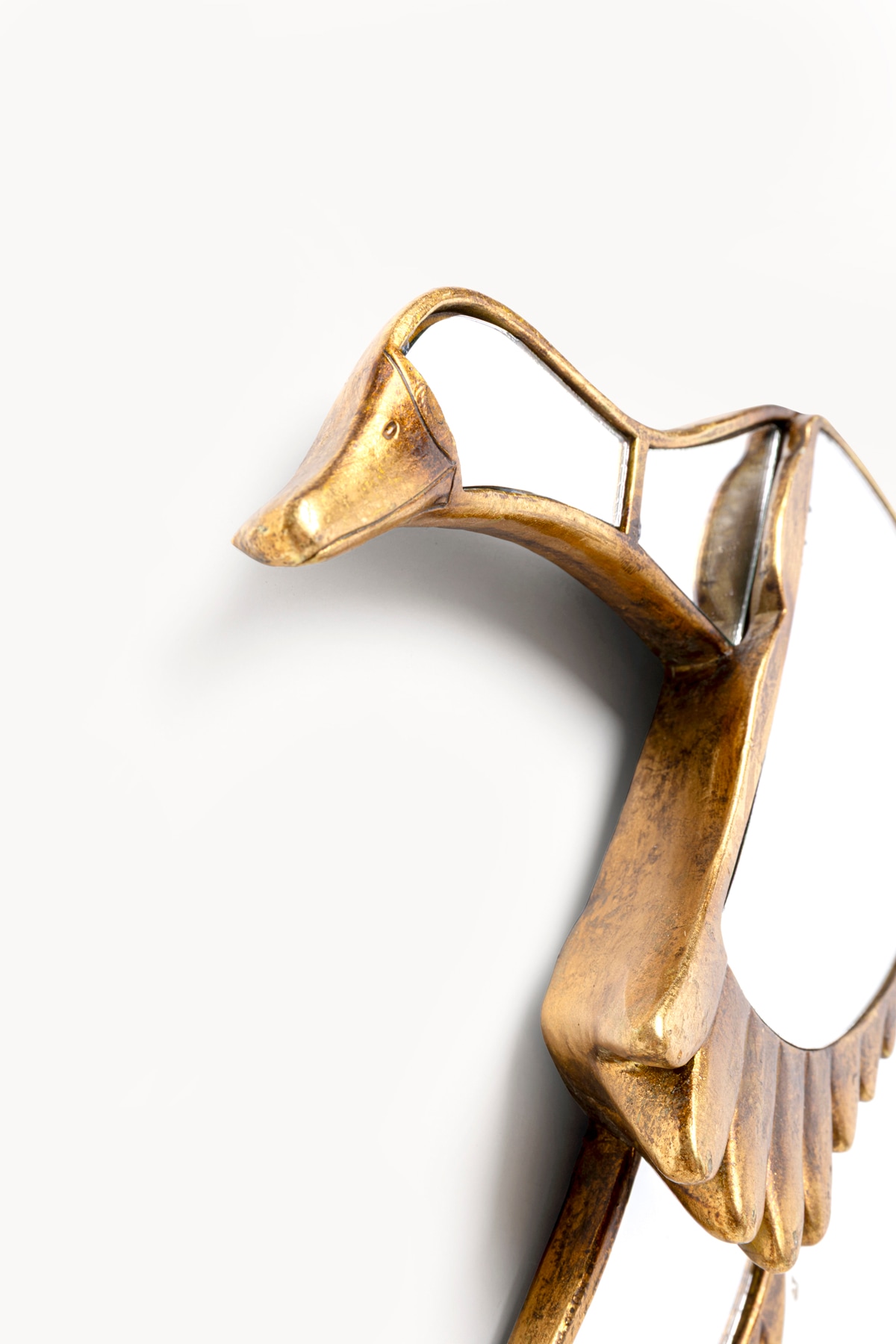 Kare Design Wanddekoobjekt »Mirror« aus Glas und Polyresin