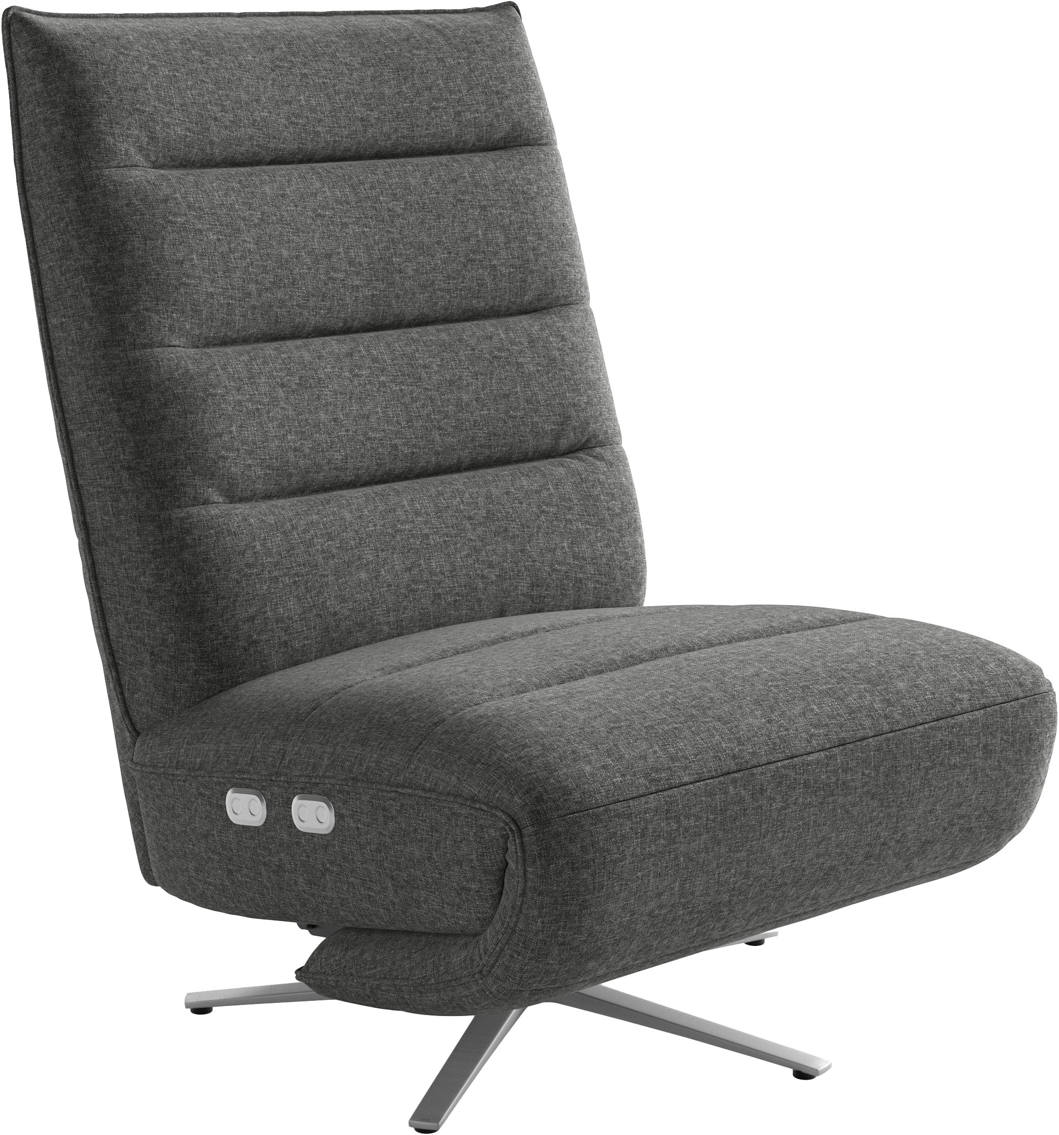 sit&more Fauteuil TV »Eve« mit Herz-Waage und 2 Motoren, Bedienfelder im Sitz