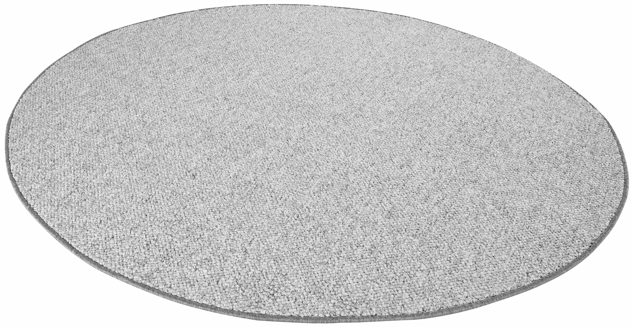 HANSE Home Teppich »Wolly 2«, rund, 12 mm Höhe, Flachgewebe, Skandi, Woll-Optik, Esszimmer, Wohnzimmer, Flur