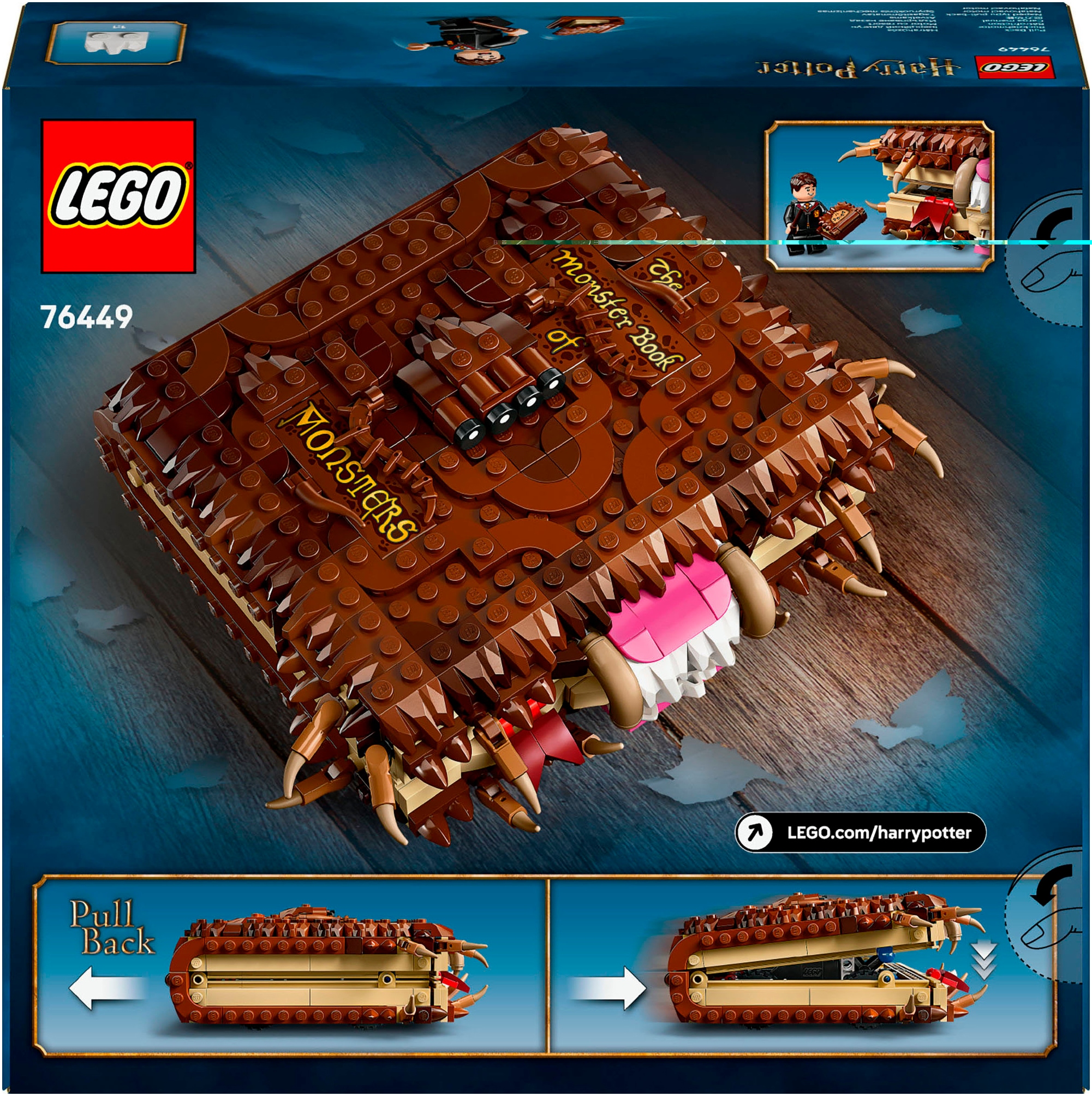 LEGO® Pions de construction »Beissendes Monsterbuch der Monster (76449), LEGO Harry Potter™« Made in Europe