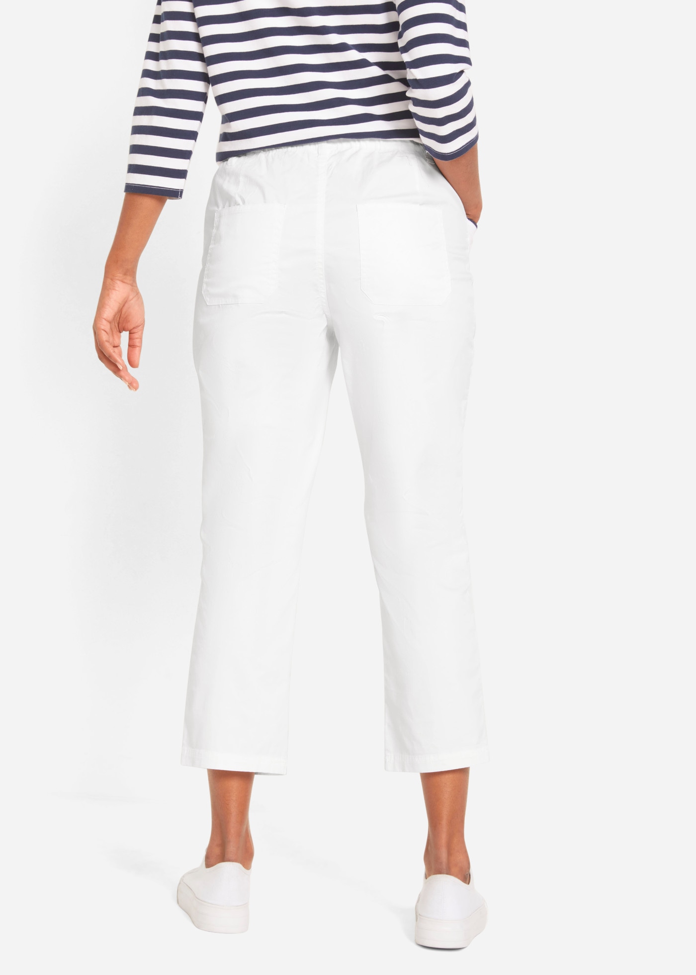 bonprix 7/8-Hose  mit Bequembund, Loose Fit, 7/8-Länge