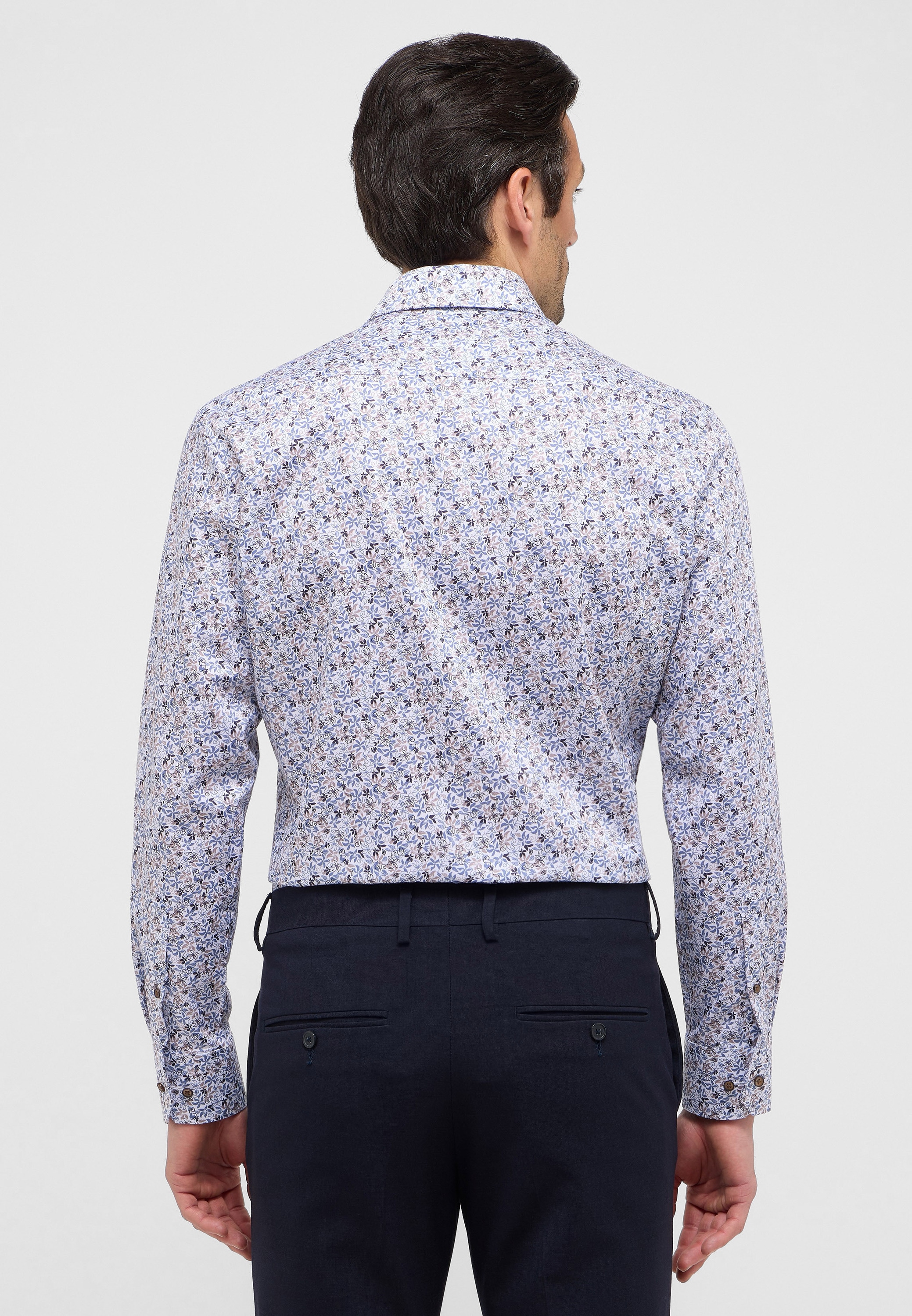 Eterna Langarmhemd »MODERN FIT«, NON IRON (bügelfrei)