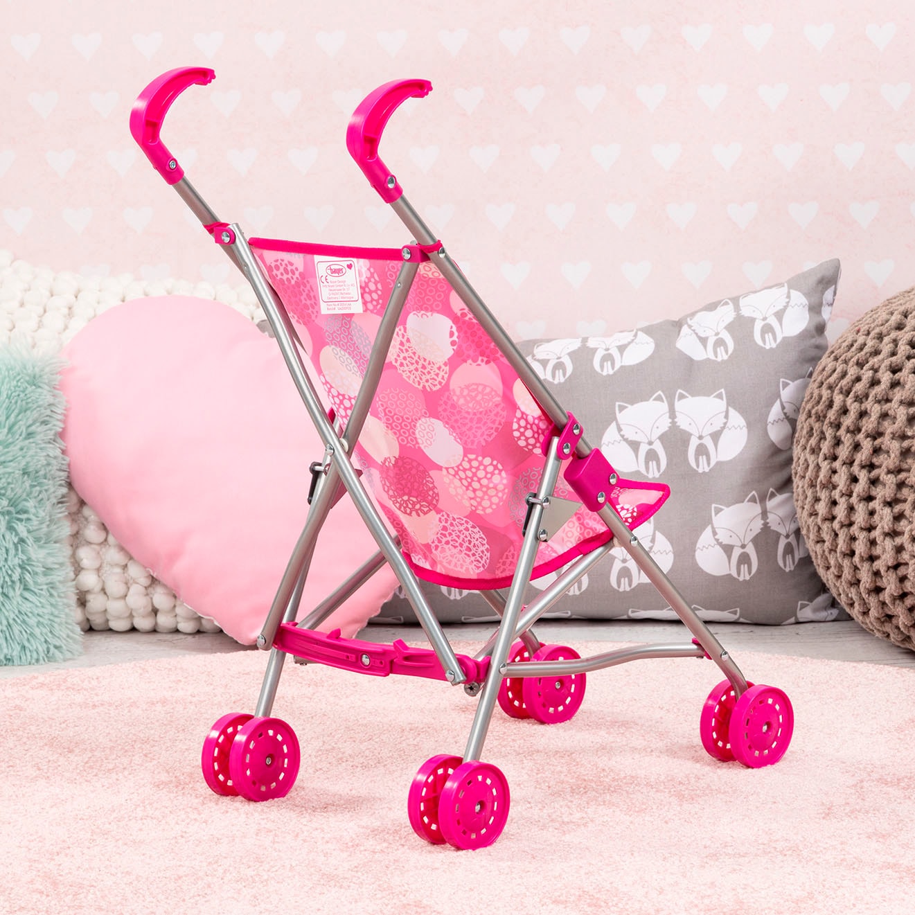 Bayer Puppenbuggy »pink«