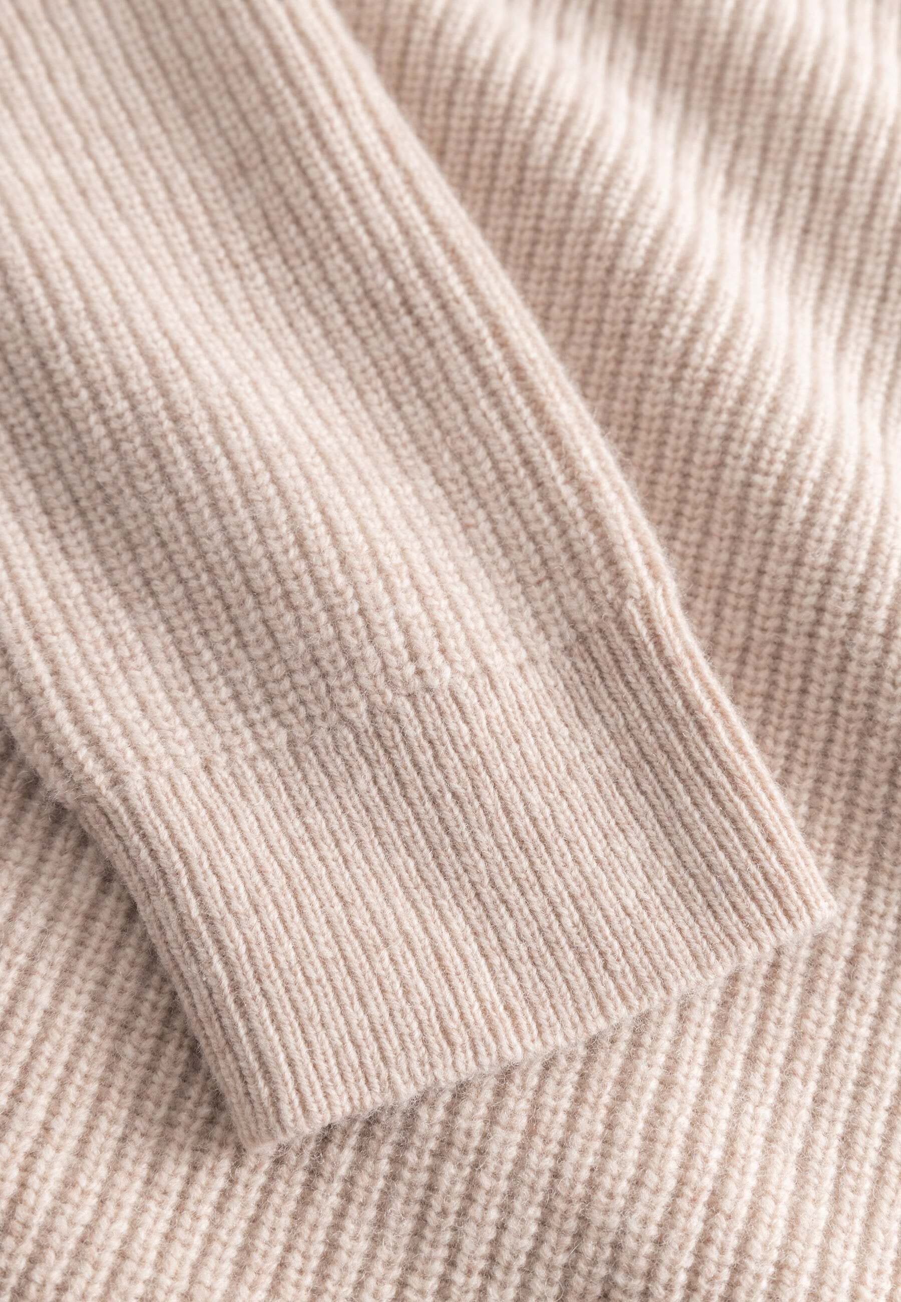 colours & sons Pull en tricot »colours & sons Pullover Half-Zip-Lambswool«