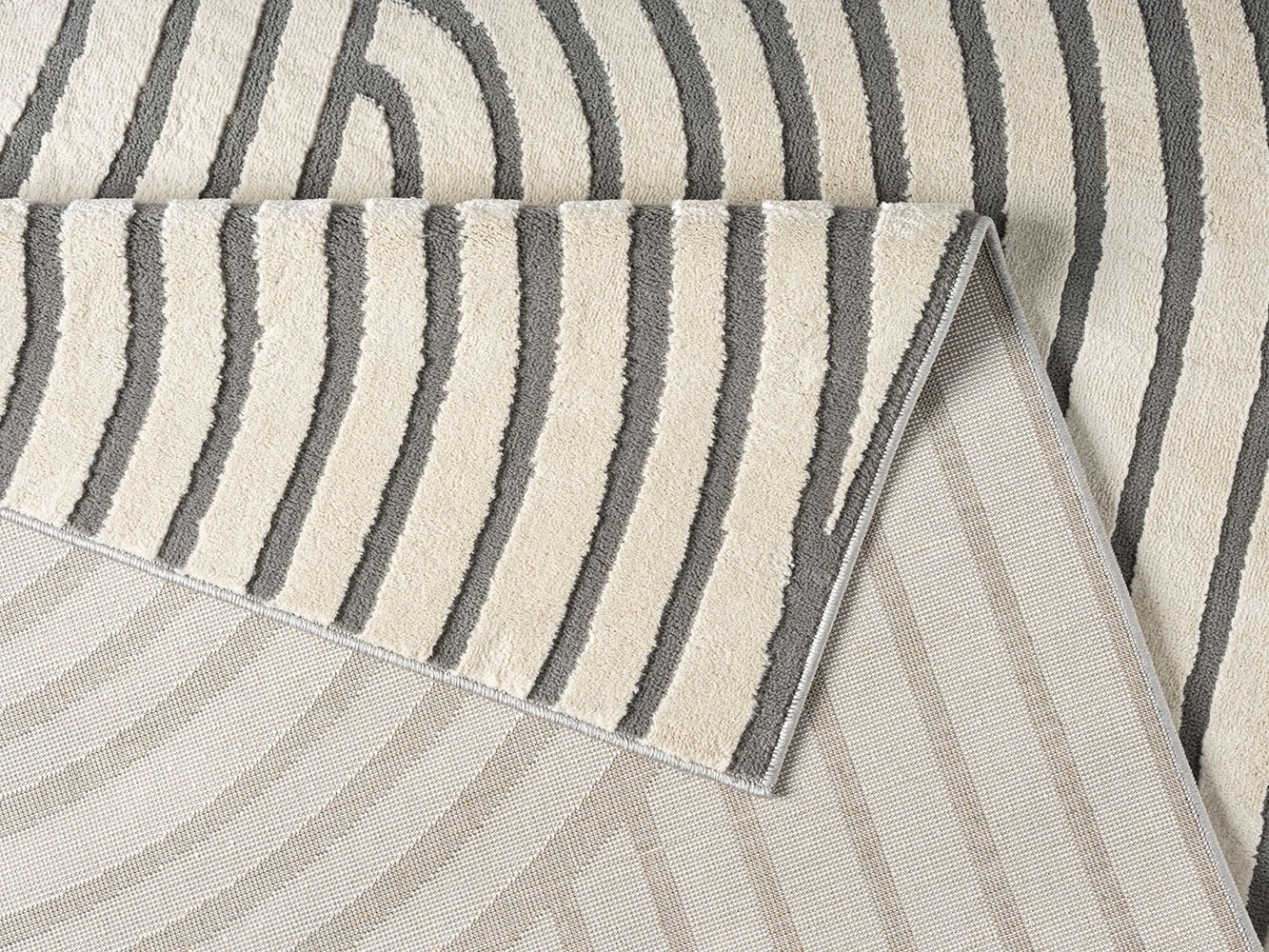 s.Oliver Teppich »Cilla, besondere Form, modernes Design« rechteckig 11 mm Höhe dichte Qualität, Woll-Look, Skandi, Boho, Wohnzimmer, Schlafzimmer