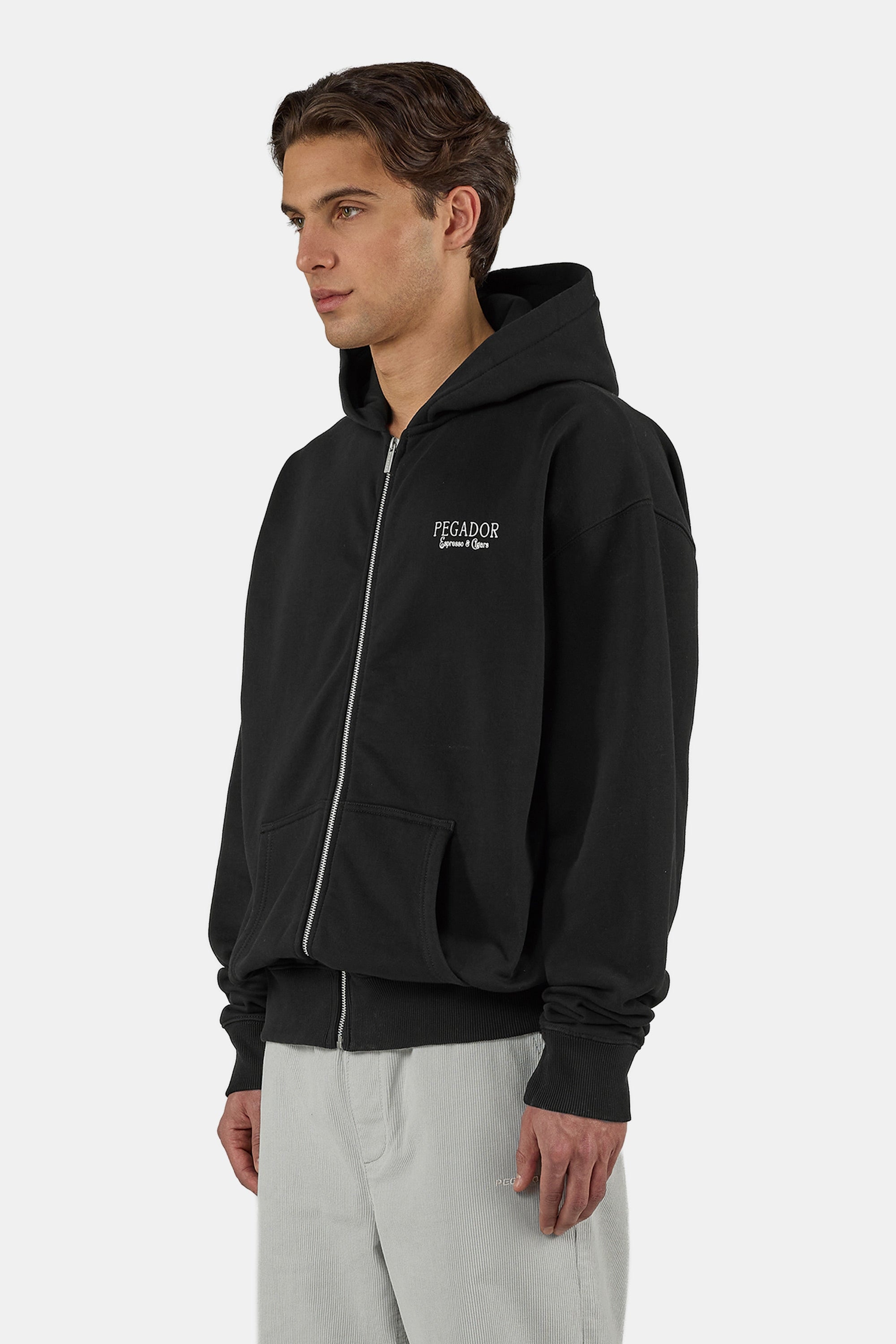 PEGADOR Kapuzensweatjacke »Dragor Oversized Sweat Jacket« Baumwollmischung, oversize