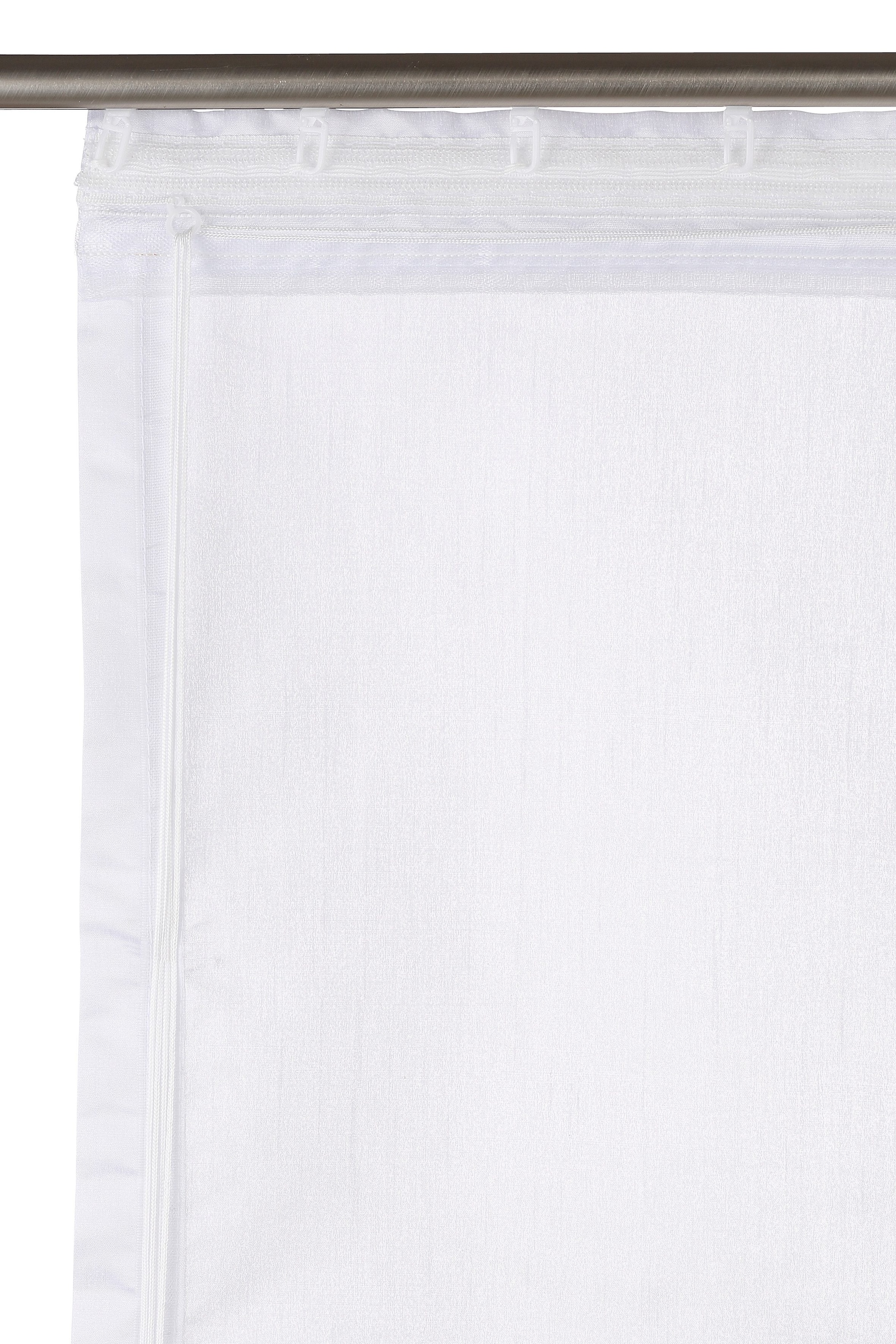 my home Raffrollo günstig Polyester kaufen Halbtransparent, mit Klettband, »VENEDIG«