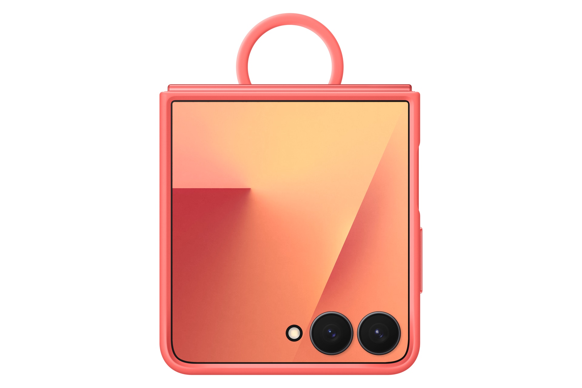 Samsung Handyhülle »Ring Case (Silicone) für Samsung Galaxy Z Flip7«, Samsung Galaxy Z Flip7, Backcover, Schutzhülle, Handyschutzhülle, Case, Schutzcase, stossfest