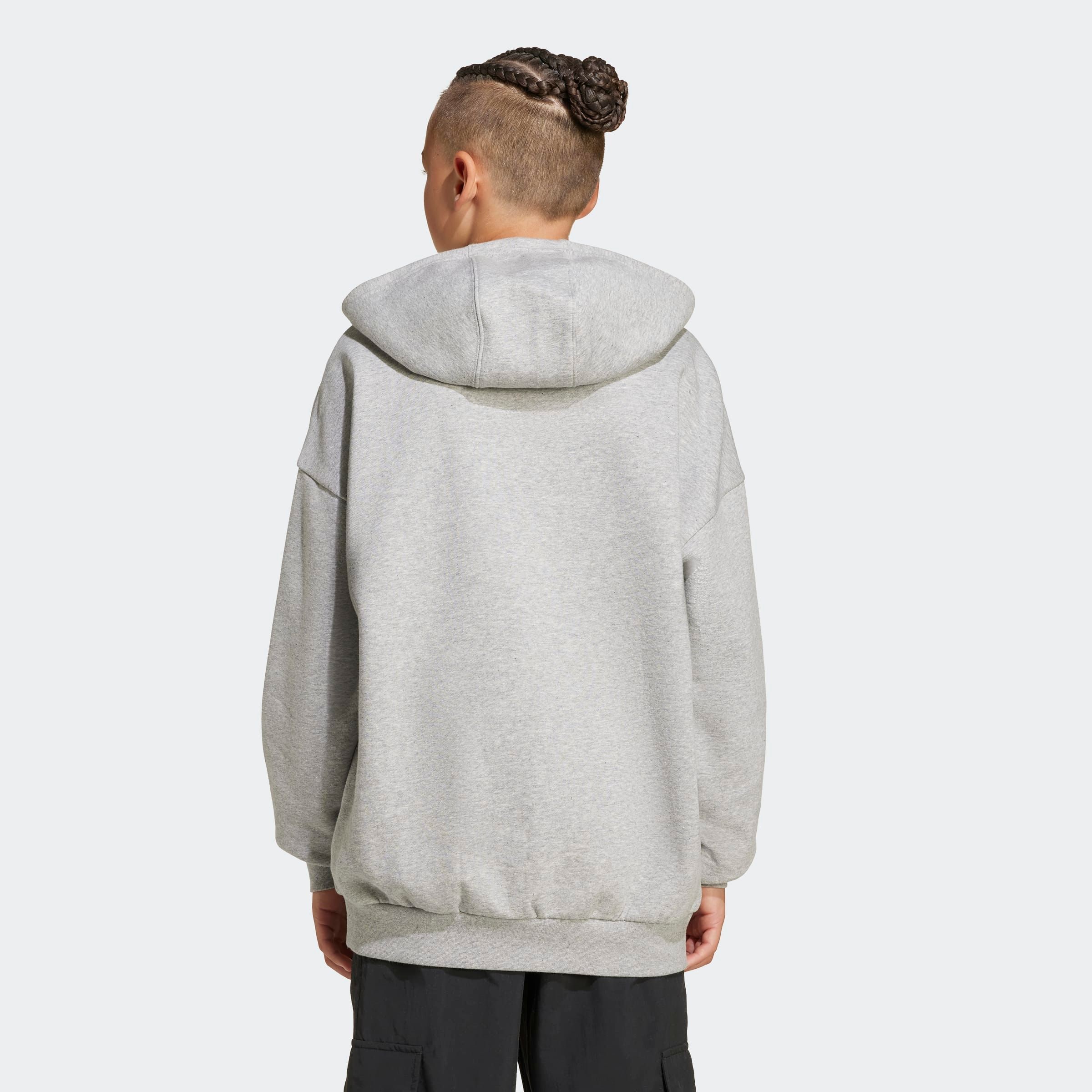 adidas Originals Kapuzensweatshirt »KIDS FLEECE-HOODIE, LOCKER GESCHNITTEN«
