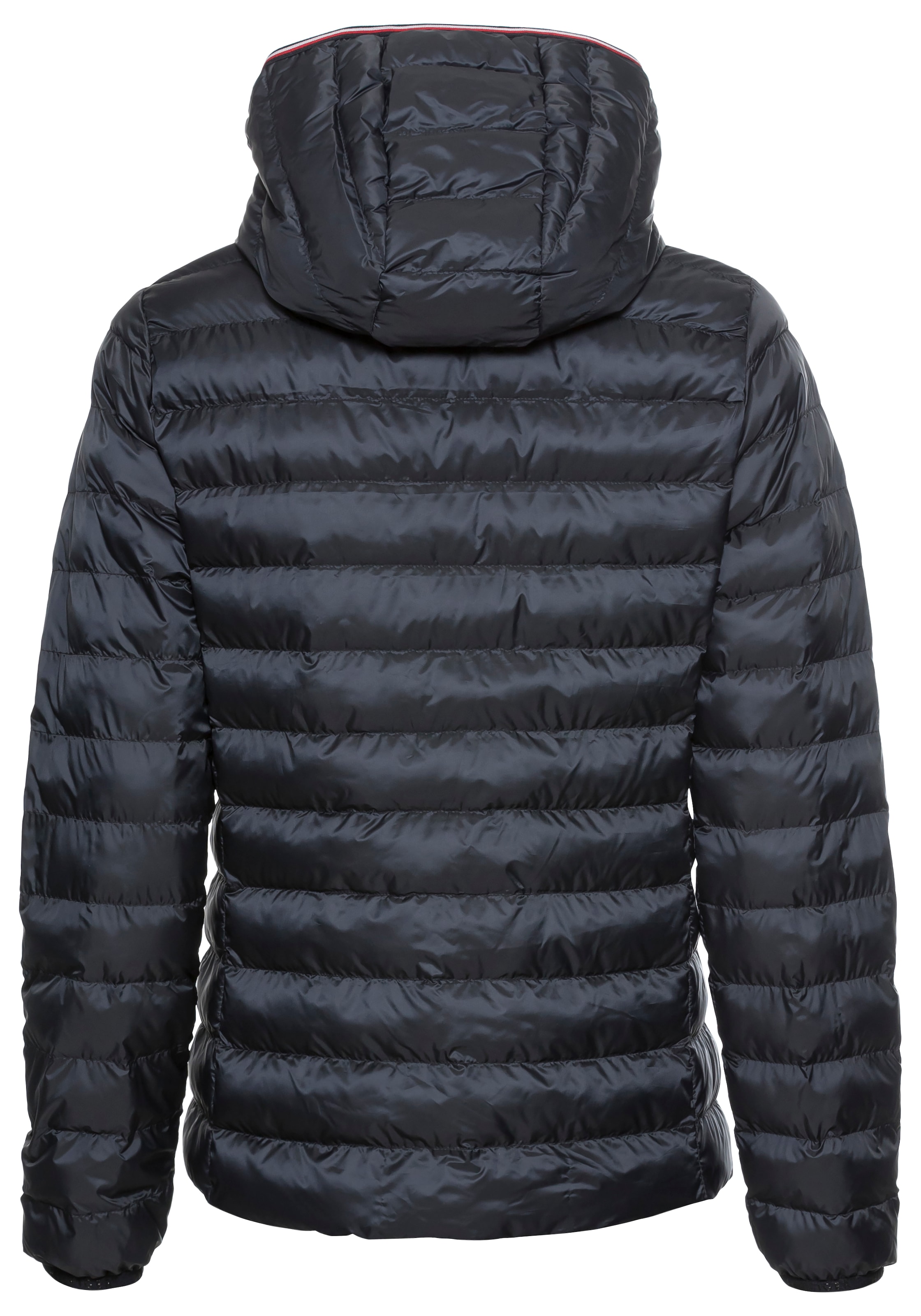 Tommy Hilfiger Steppjacke »LW PADDED GLOBAL STRIPE JACKET«, (Global Serie TH WOMEN), mti Global Stripe an der Kapuze