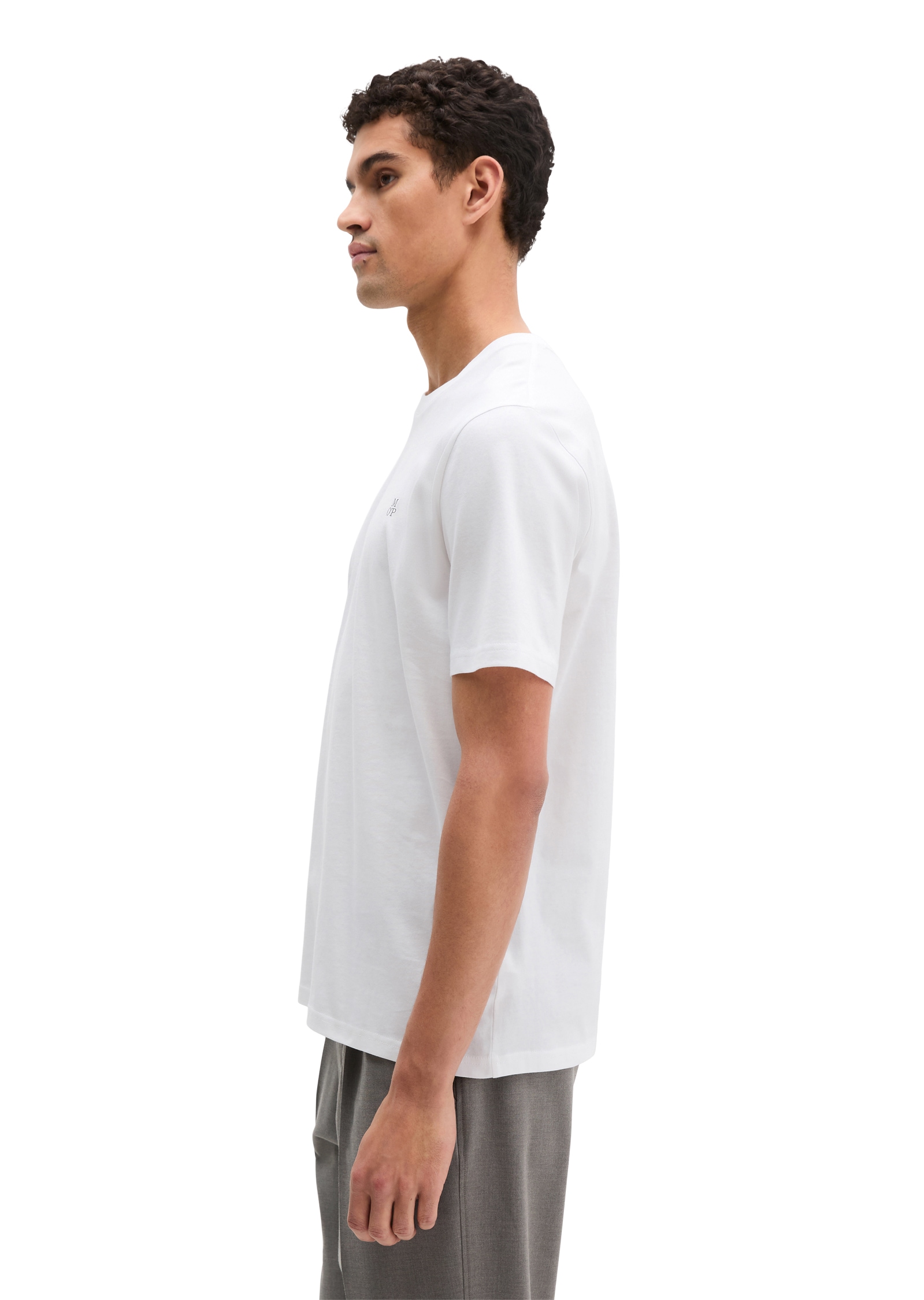 Marc O'Polo T-shirt Packung, 3 Dreierpack, regular fit aus reiner Bio-Baumwolle