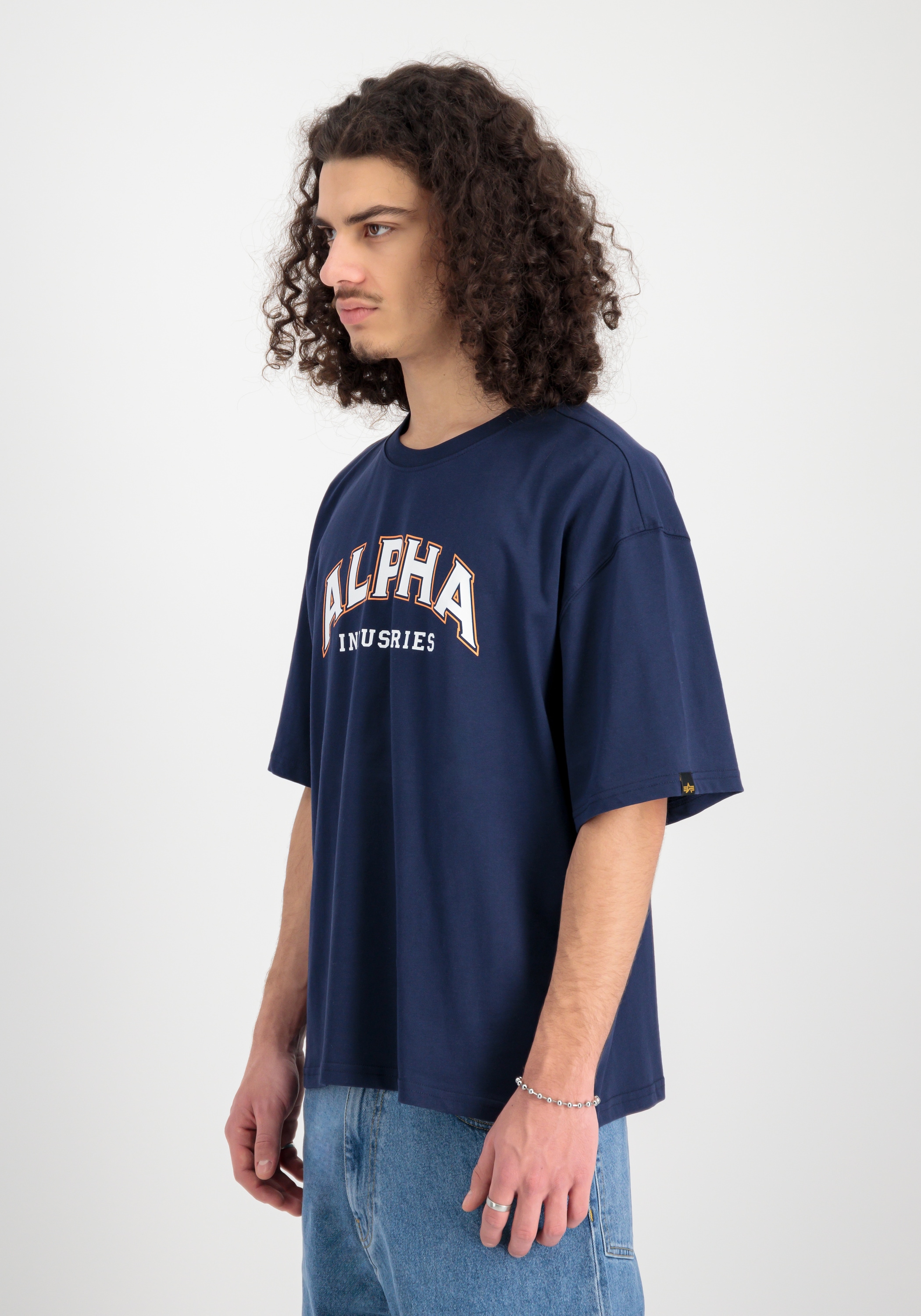 Image of Alpha Industries T-Shirt "College T-Shirt"