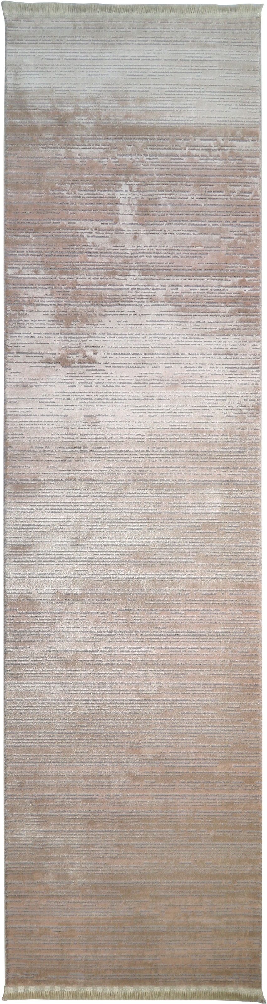 Image of RESITAL The Voice of Carpet Läufer »Laguna 010«, rechteckig, 11 mm Höhe, Teppich-Läufer, Kurzflor, gewebt, Hoch-Tief-Struktur, ideal im Flur & Schlafzimmer bei Ackermann Versand Schweiz