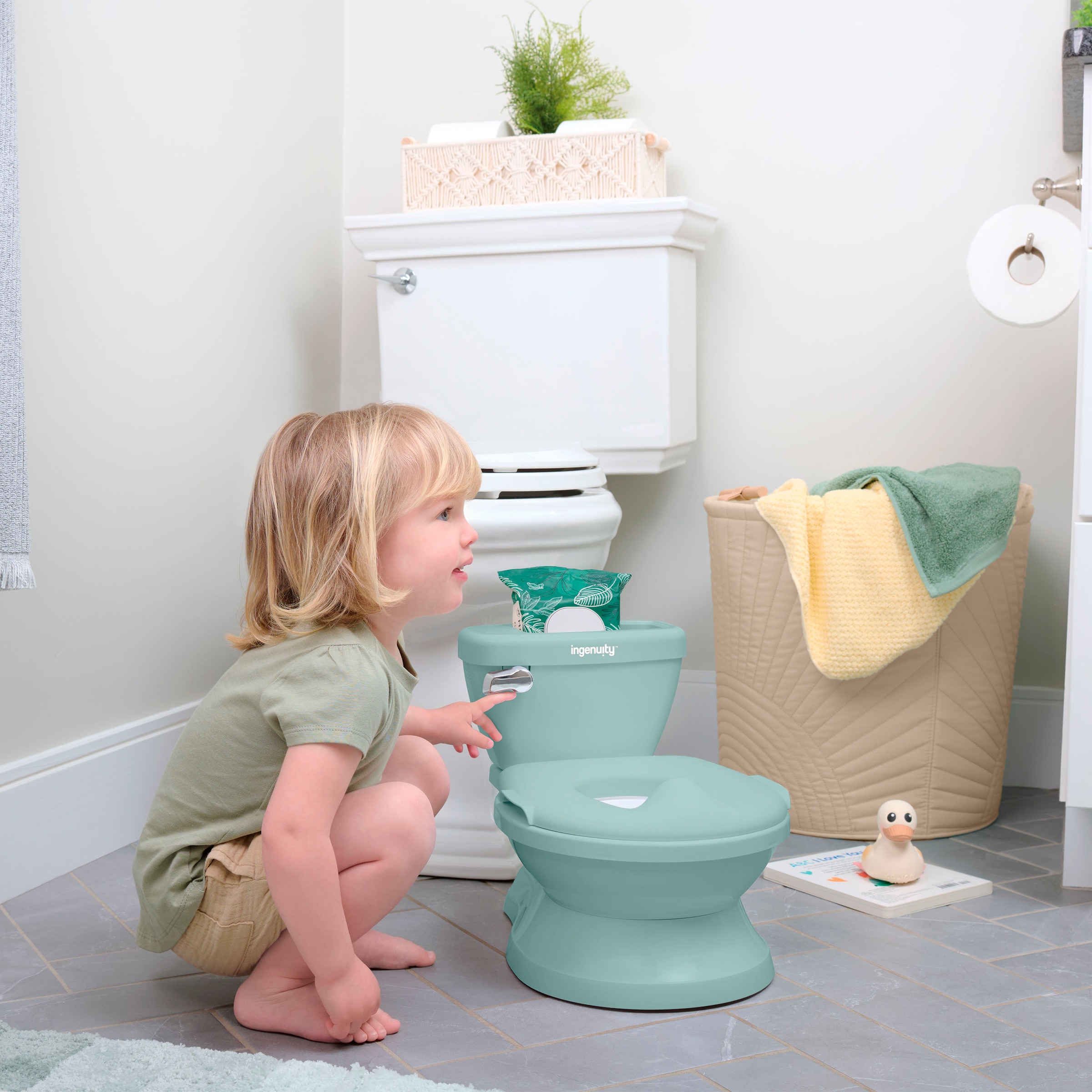 ingenuity Toilettentrainer »My Size Potty Pro™ - Weiss«