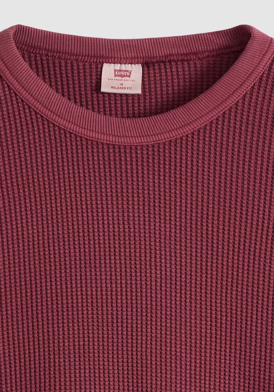 Levi's® T-shirt à manches longues Waffelstruktur