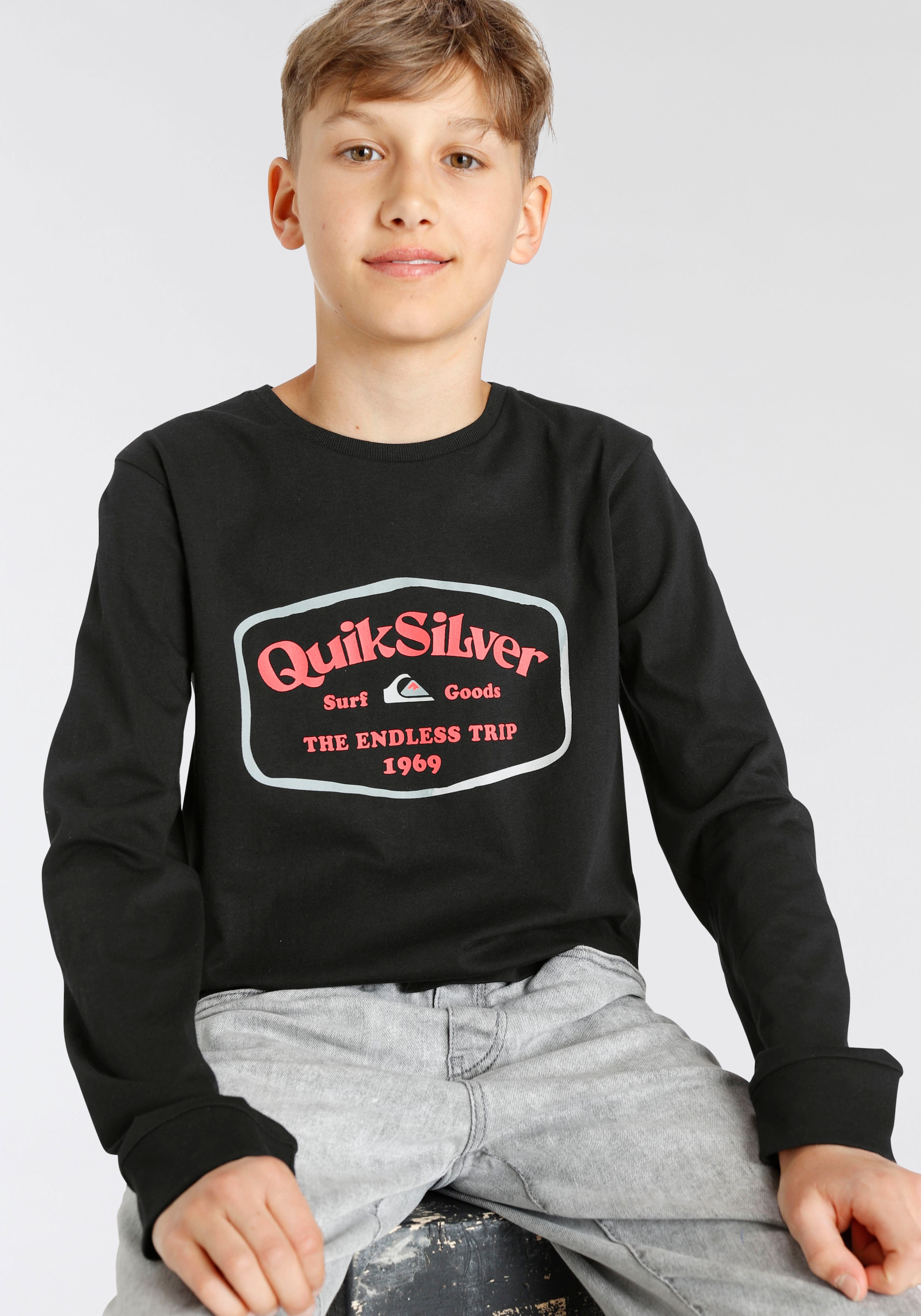 Quiksilver T-Shirt »INTO CORE RETHIN PACK YTH - für Kinder«, (Packung, 2 tlg.)