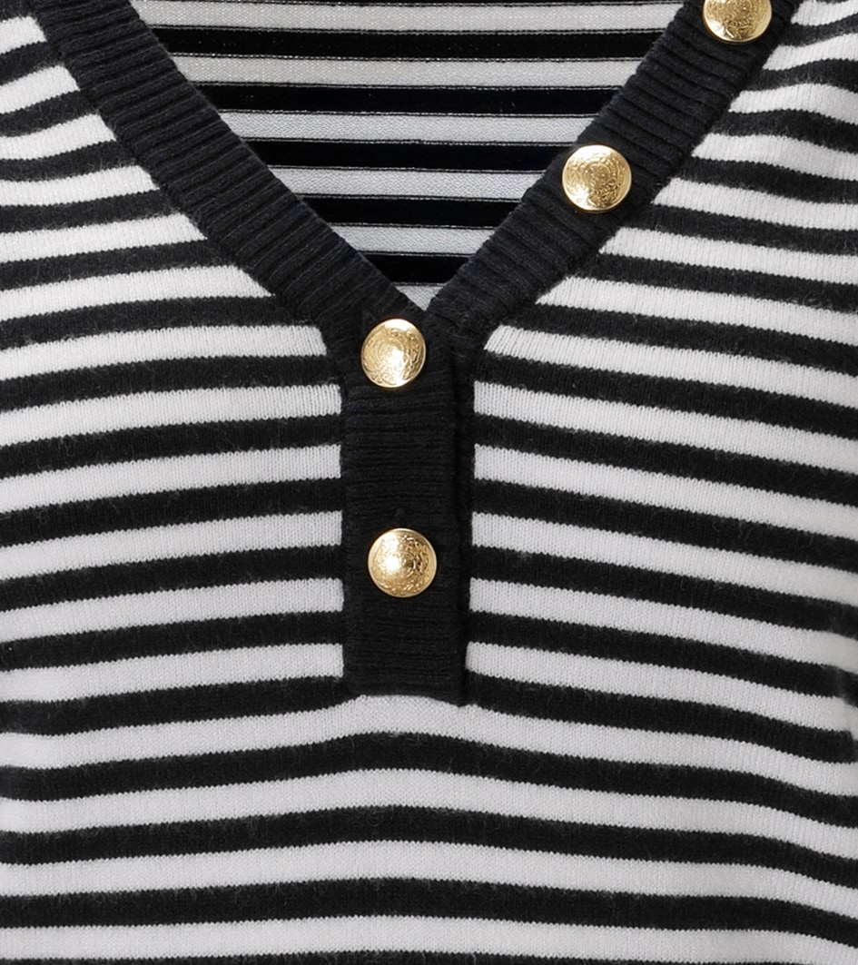 Aniston CASUAL Pull en tricot dans un motif rayé marin - NOUVELLE COLLECTION