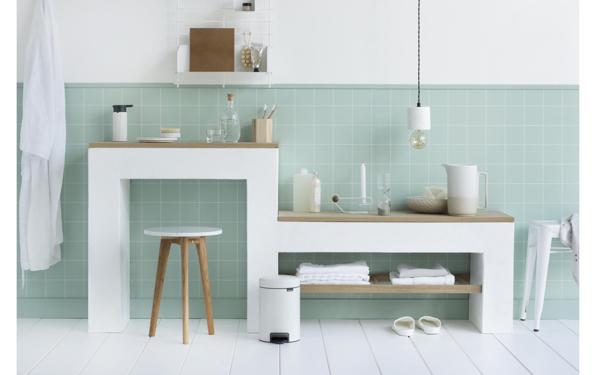 Brabantia Kosmetikeimer »NewIcon 3 l, White«, 1 Behälter