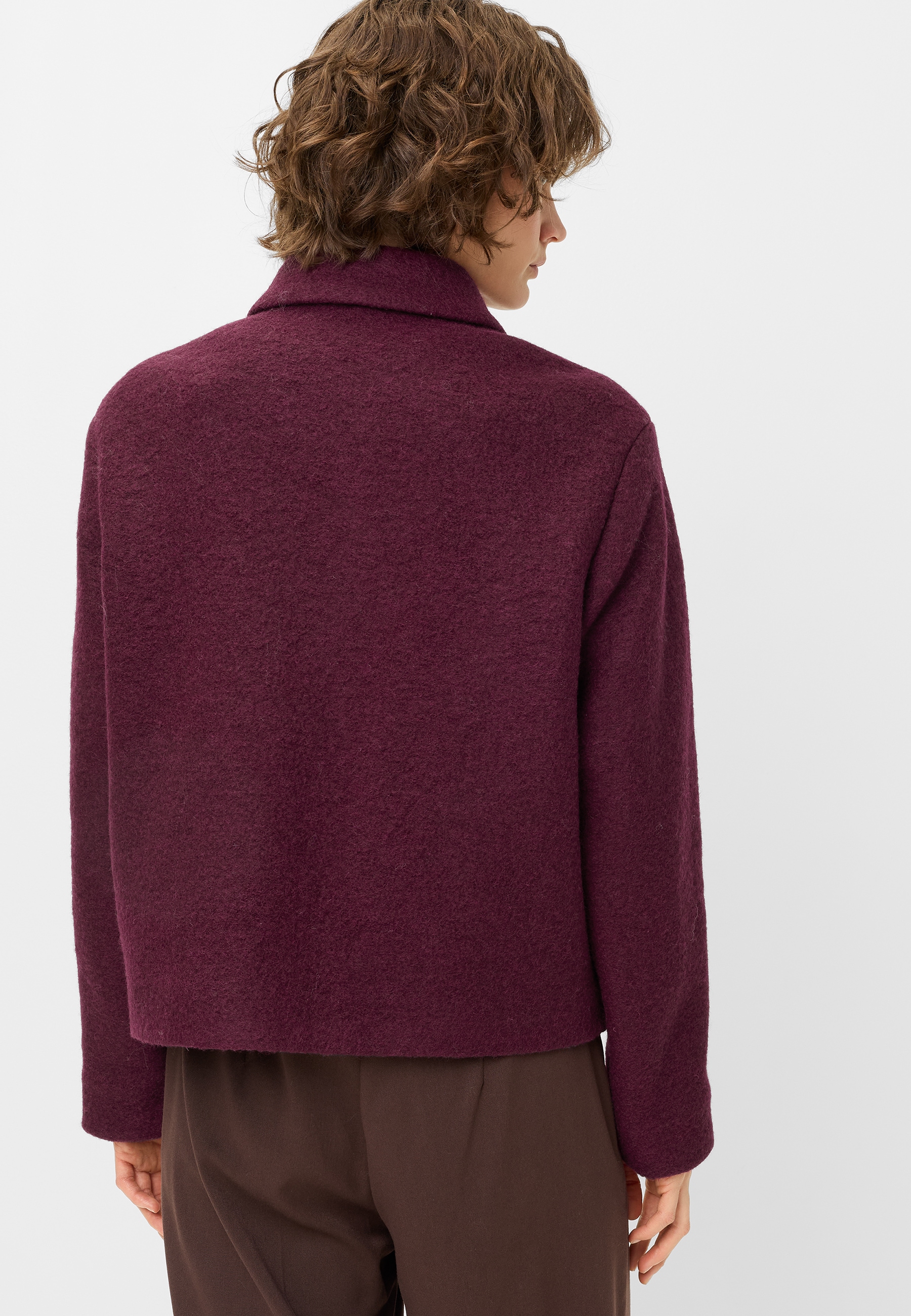 Fuchs Schmitt Veste en laine Mélange de laine, coupe régulière