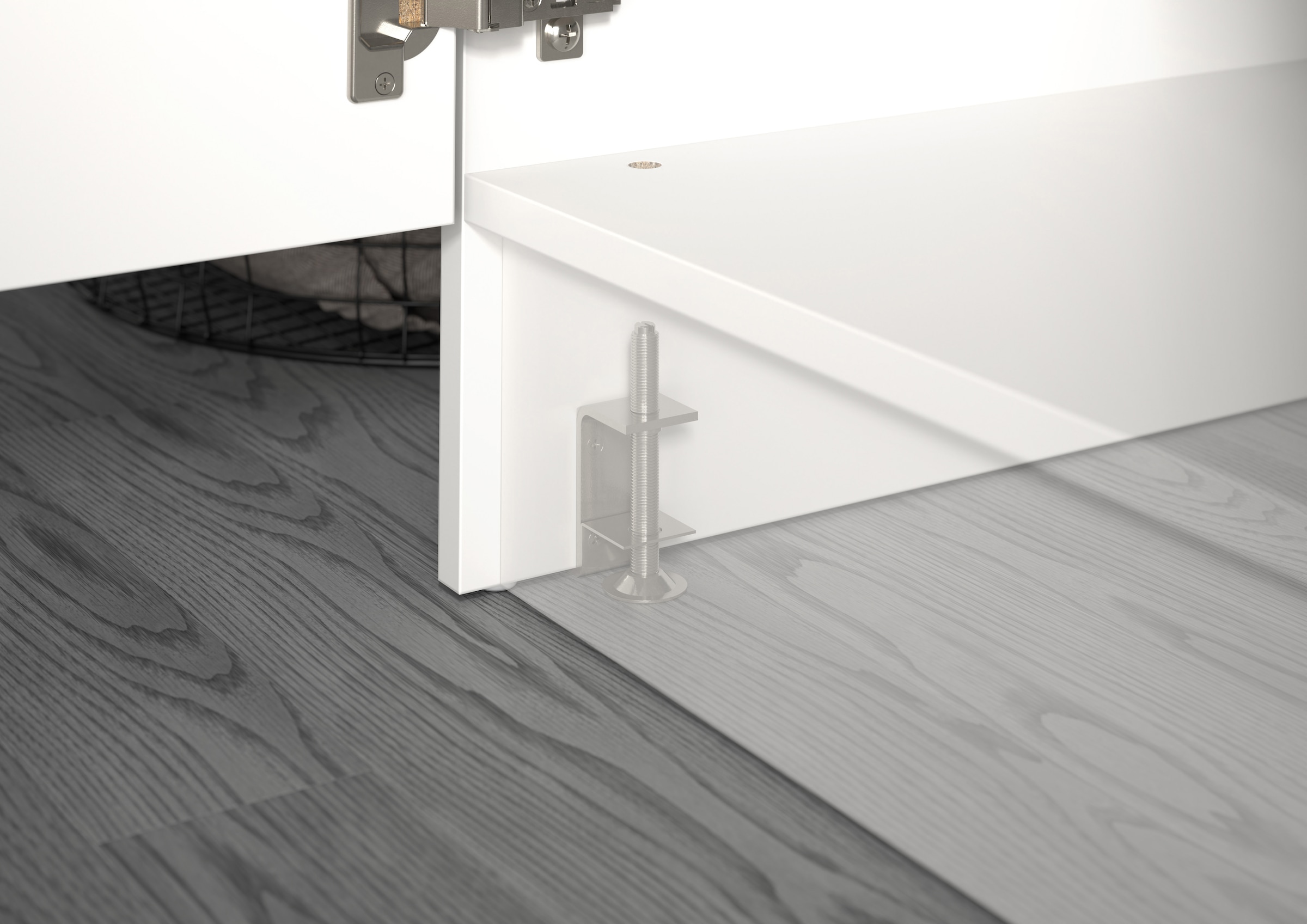 welltime Badmöbel-Set »FALAS, TOPSELLER!, 4-teilig, Hauswirtschaftsraum Set, Breite 248 cm« 1x Wäsche-, 2x Waschmaschinenumbau- & 1xMehrzweckschrank, 