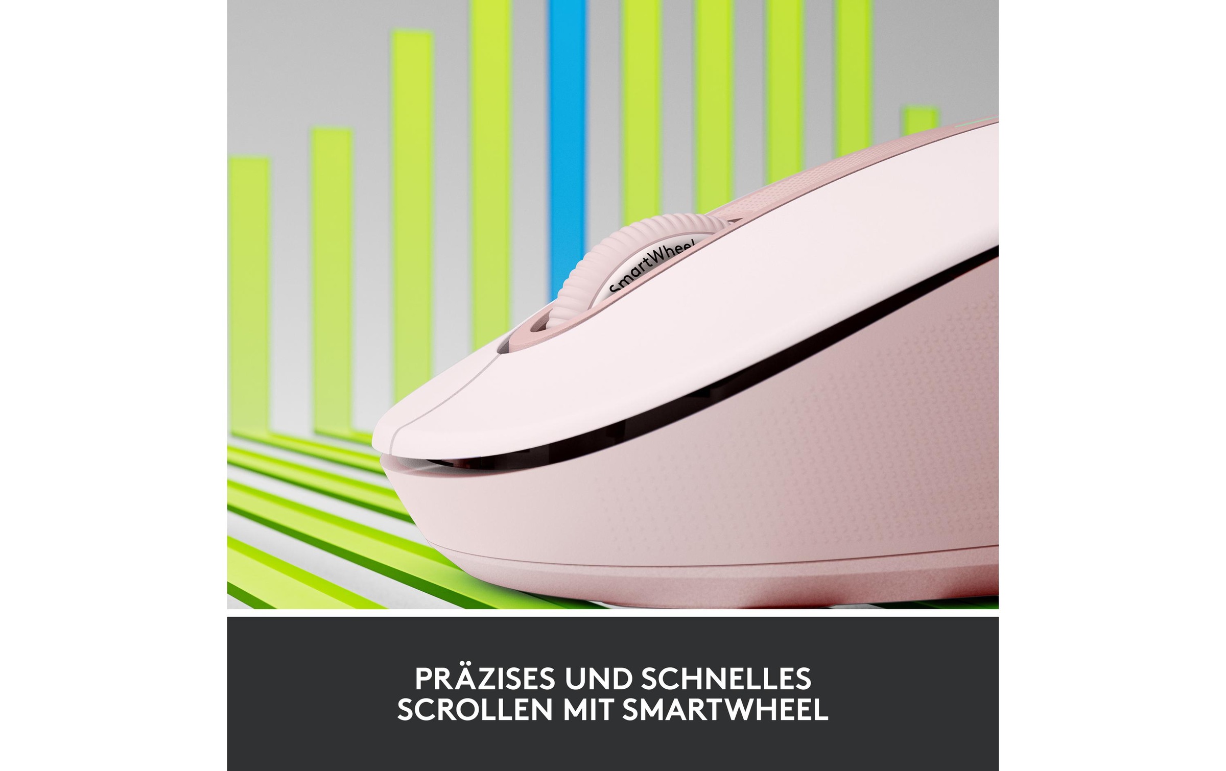 Logitech Maus »Signature M650 Rosa«, kabellos