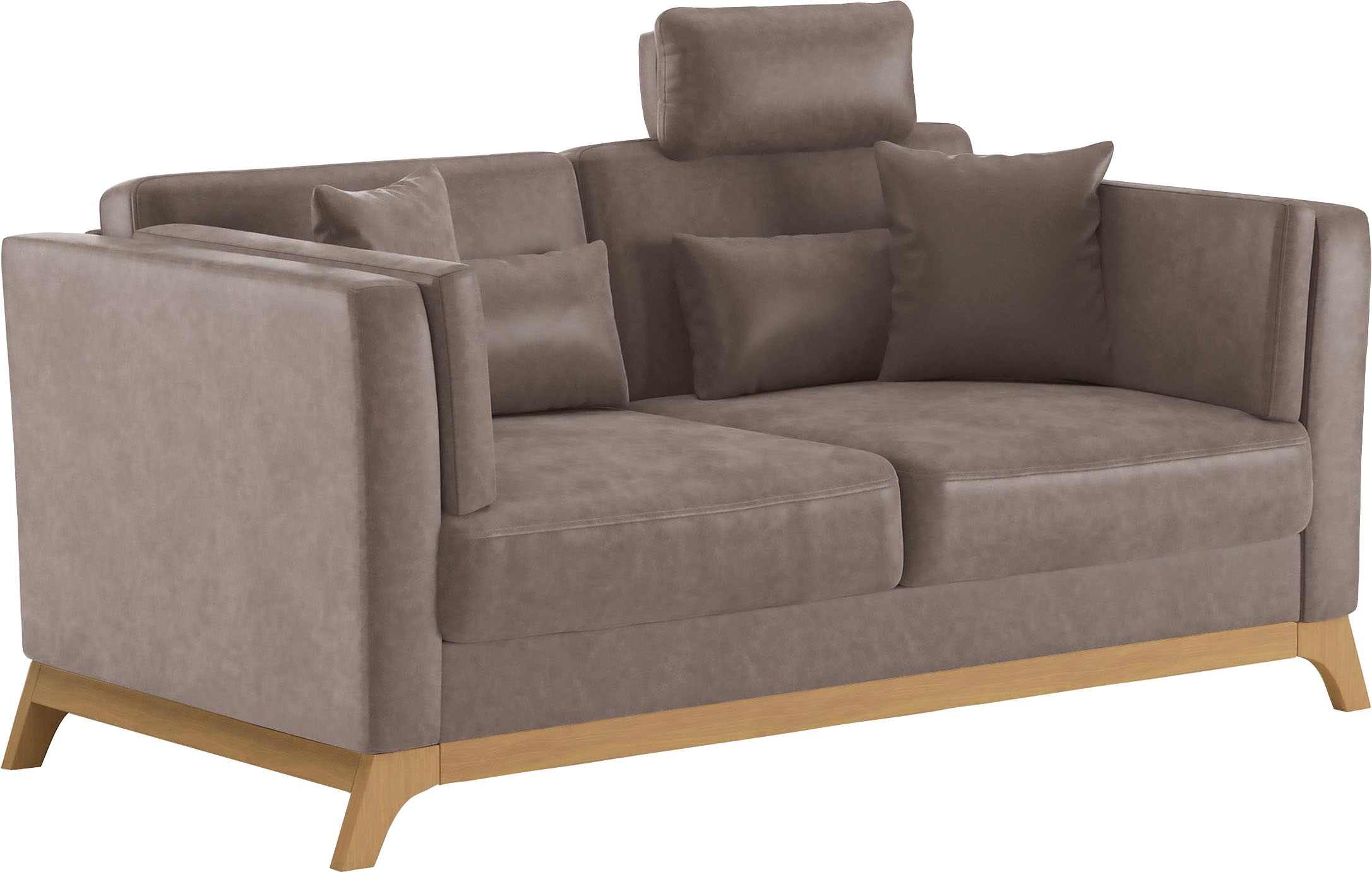 Home affaire 2,5-Sitzer »Viva« wahlweise mit Holzrahmen aus Eiche