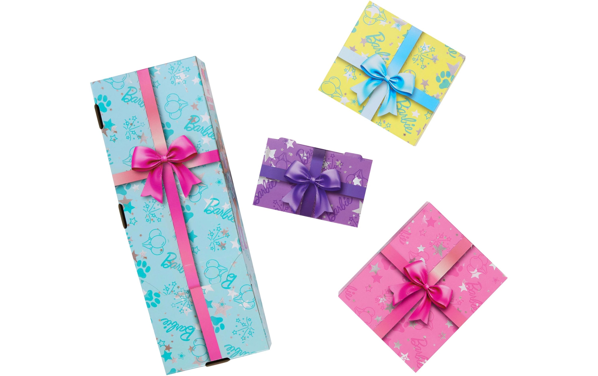 Barbie Anziehpuppe »Party Unboxed Pet Birthday Blau«
