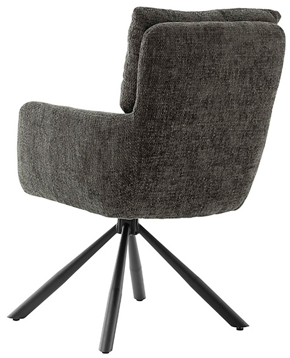 MCA furniture Armlehnstuhl »TULA Esszimmerstuhl (2er Set) - Stuhl«, (Set), 2 St., Strukturstoff, 180° drehbar, Taschenfederkern,Metall,Strukturgewebe,belastbar 120 kg