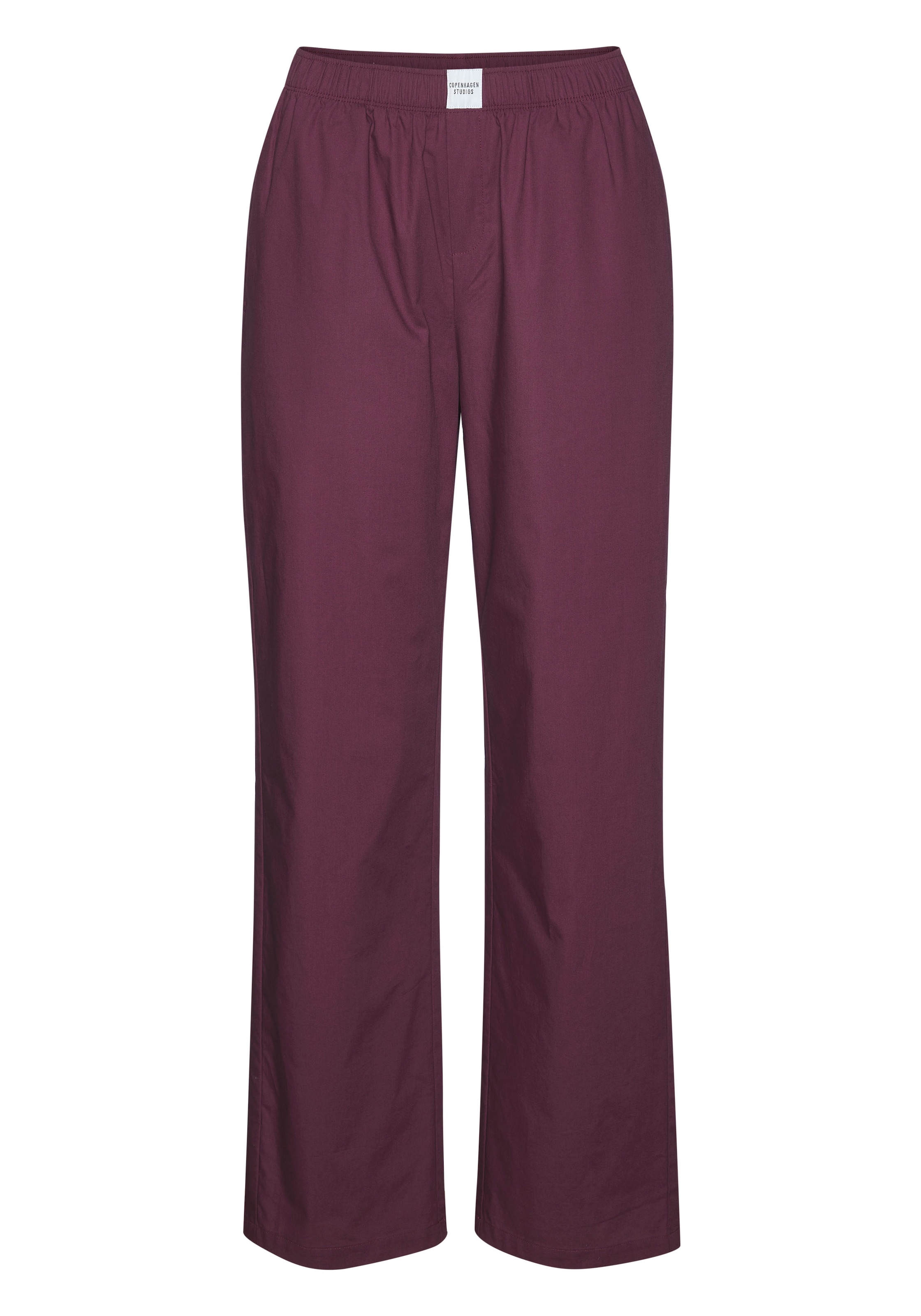 Copenhagen Studios Pantalon de pyjama  en tissu léger en coton tissé
