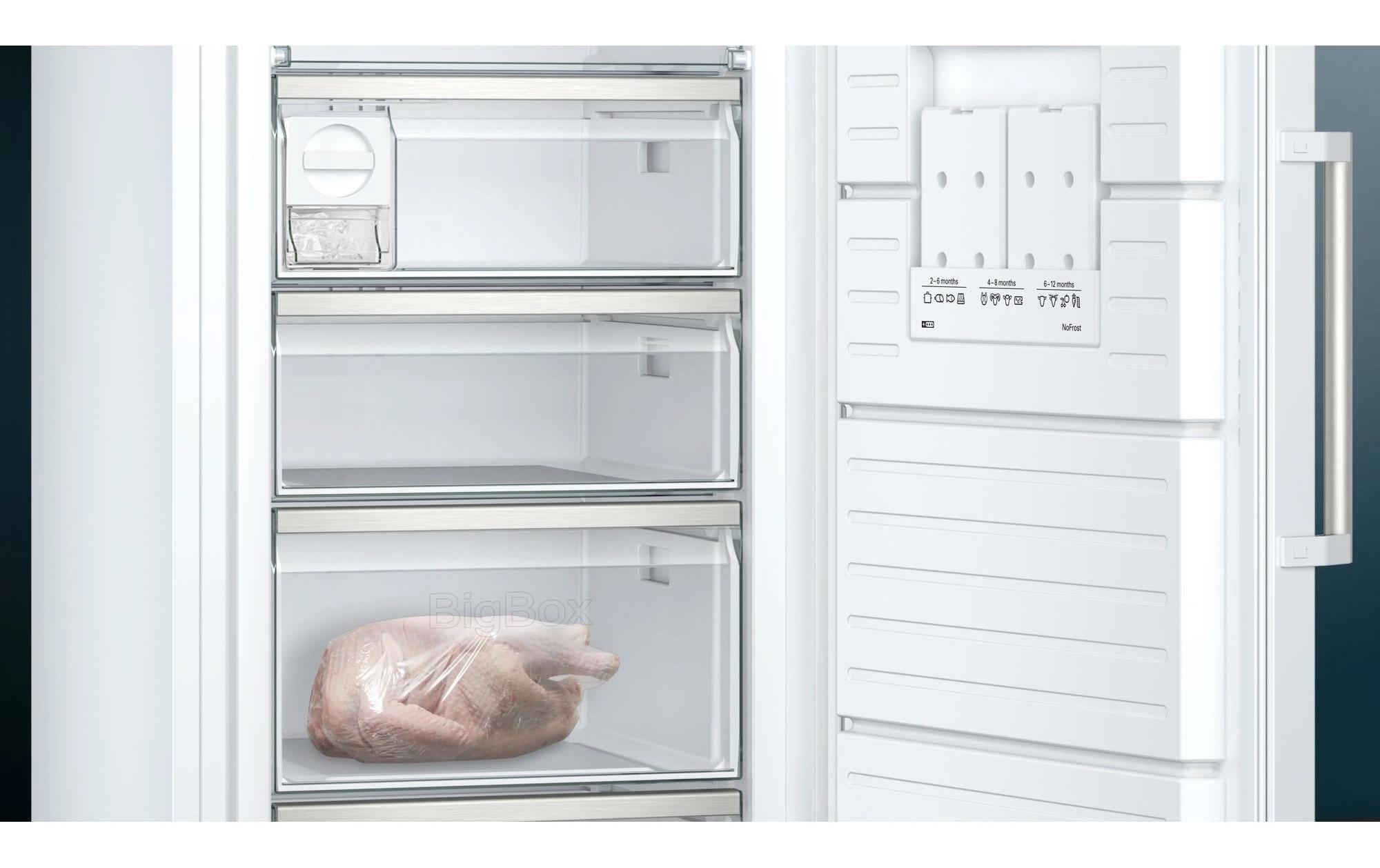 SIEMENS Gefrierschrank iQ500 »GS58NAWCV« 191 cm hoch 70 cm breit