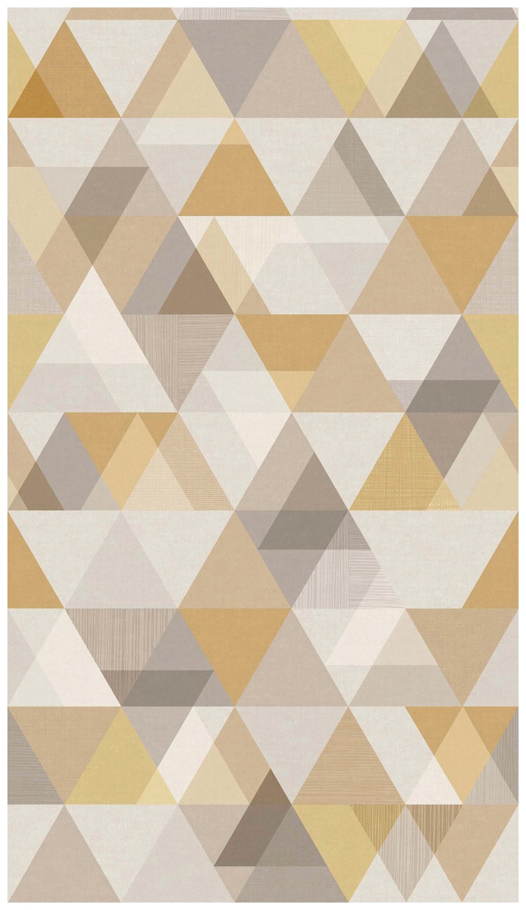 Image of Bodenmeister Fototapete »Dreiecke goldfarben beige« bei Ackermann Versand Schweiz