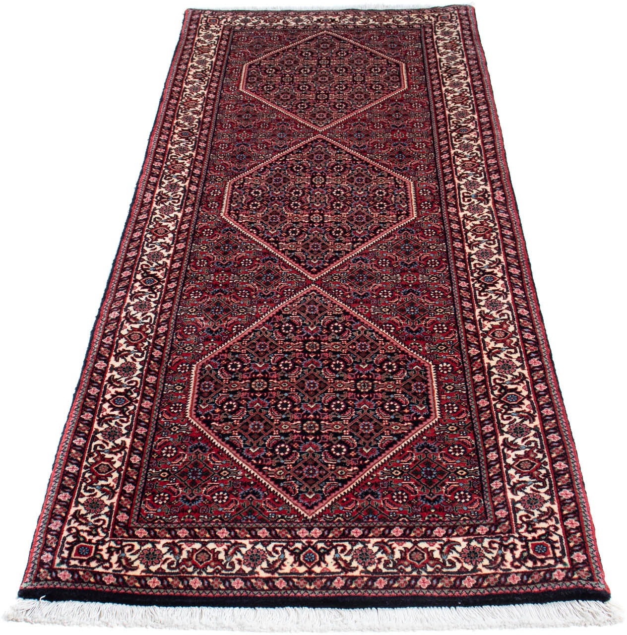 Image of morgenland Hochflor-Läufer »Bidjar Medaillon 194 x 73 cm«, rechteckig, 1,5 mm Höhe, Unikat mit Zertifikat bei Ackermann Versand Schweiz