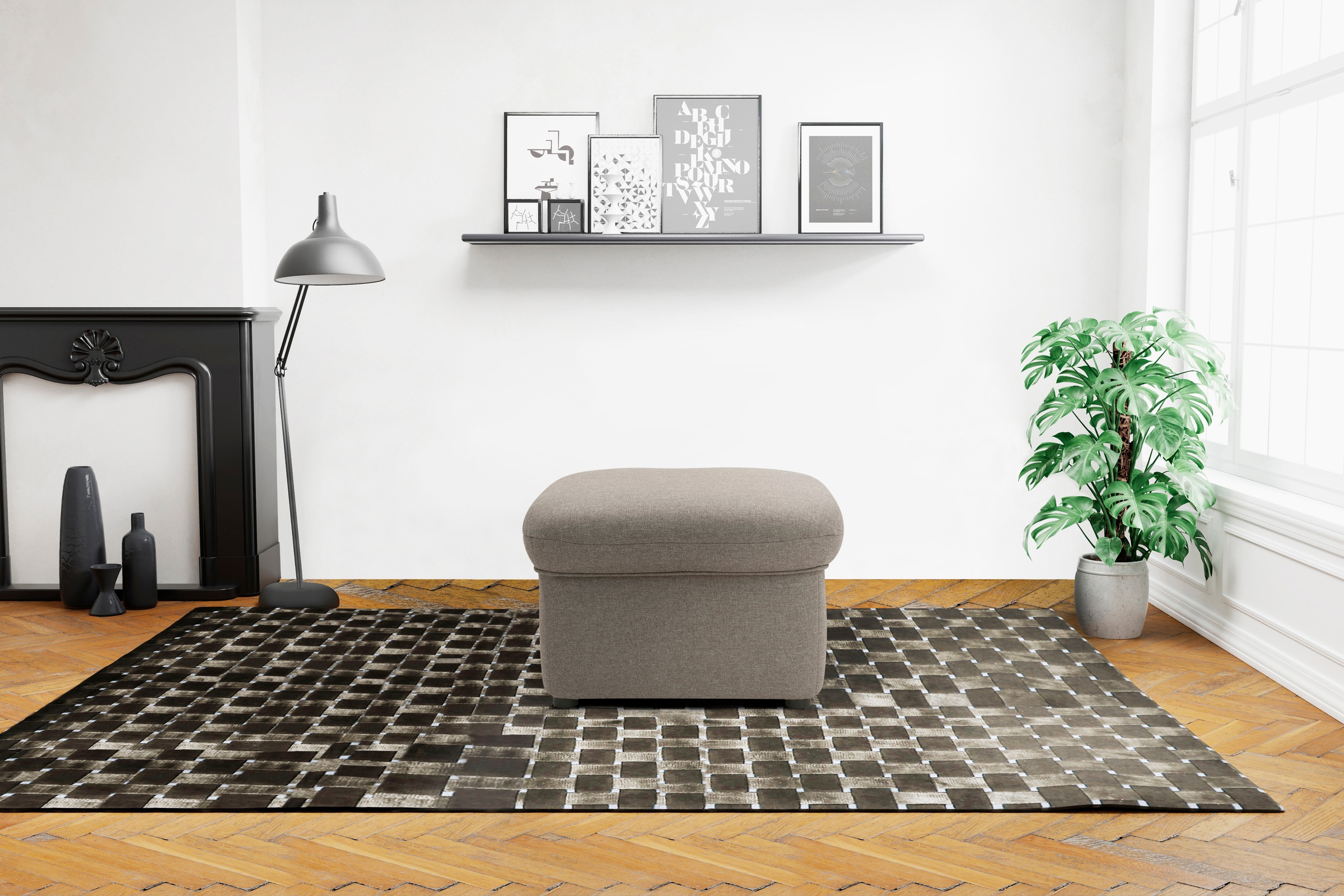 DOMO collection Hocker »Faenza«, DOMO collection Hocker, in grosser Farbvielfalt