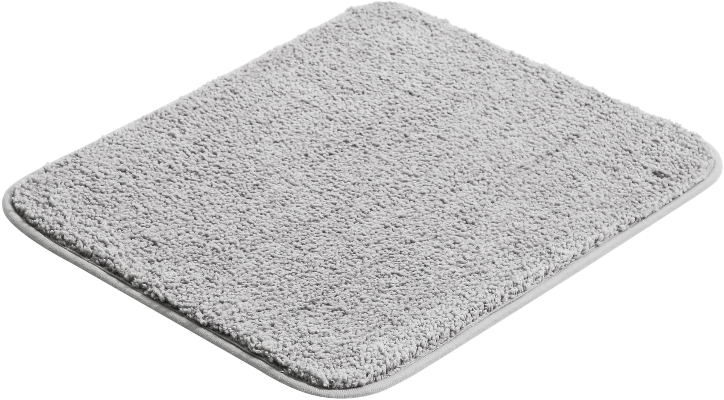 my home Tapis de bain »Regona, Badteppich, Badvorleger, Badezimmer Teppich« Höhe 15 mm Uni Farben, besonders weich, als rechteckig und halbrund erhältlich