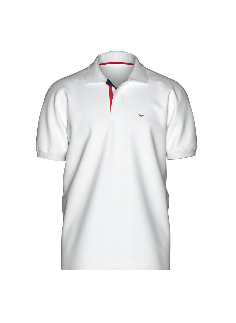 Trigema Poloshirt »TRIGEMA Poloshirt mit dreifarbiger Knopfleiste« 1 Stk.