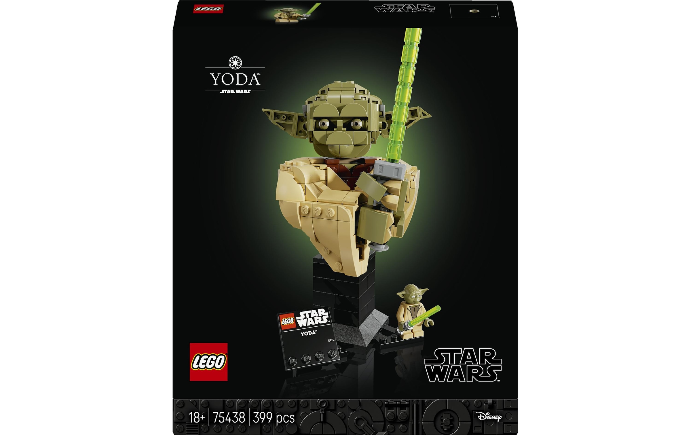 LEGO® Pions de construction »Yoda Büste (75438), LEGO Star Wars™«