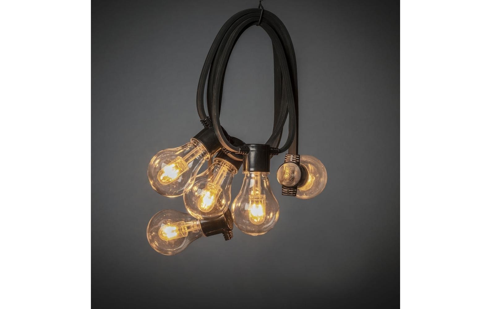 KONSTSMIDE Lichterkette »Solar 2332 10 LEDs, Transparent«, 10 St.-flammig
