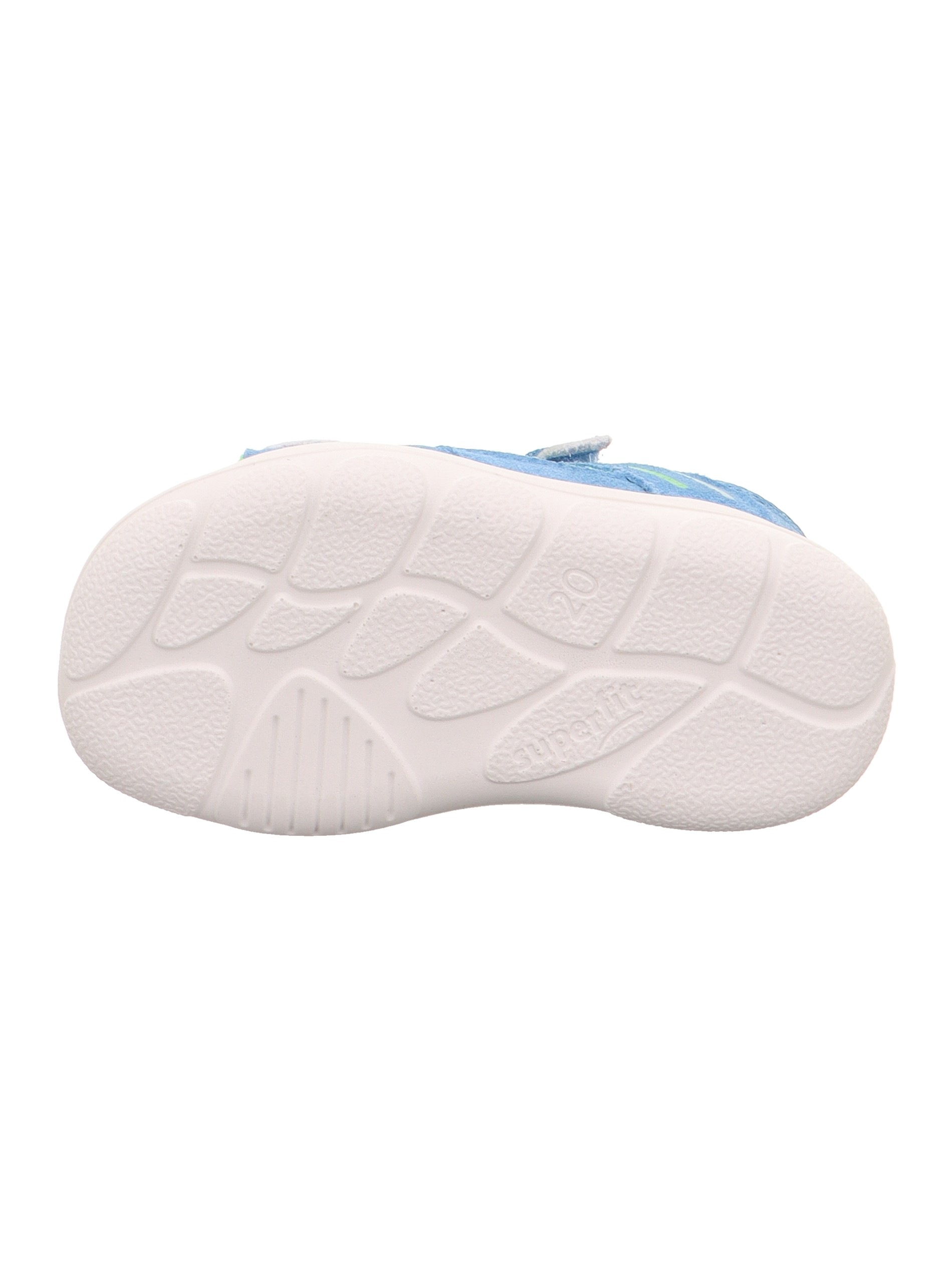 Superfit Sandale »NINO WMS: mittel«  chaussure à scratch, bord de tige rembourré, gabarit de taille à télécharger