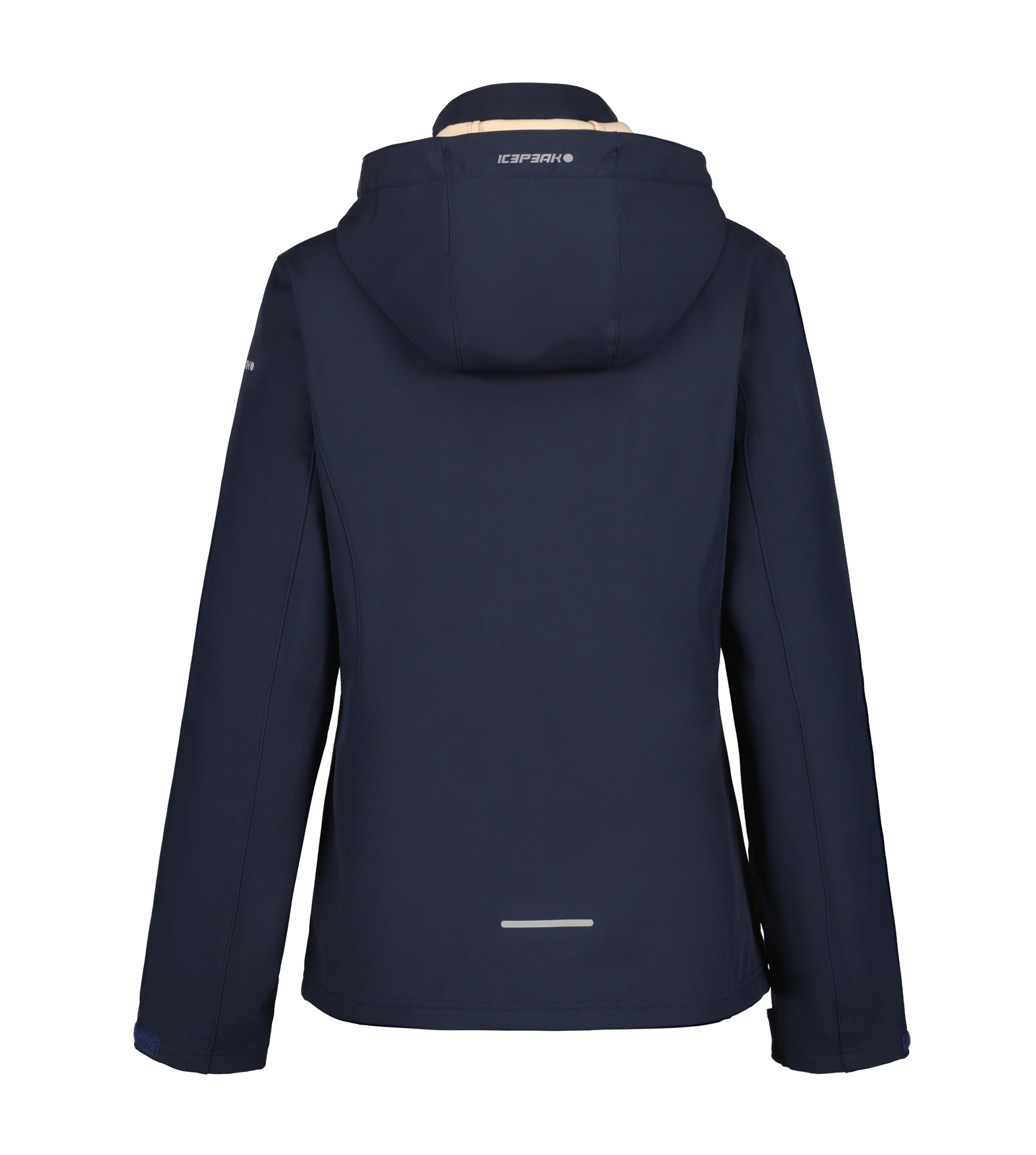 Icepeak Softshelljacke »D SOFTSHELLJACKE BRENHAM«, mit Kapuze, mit hohem Stehkragen