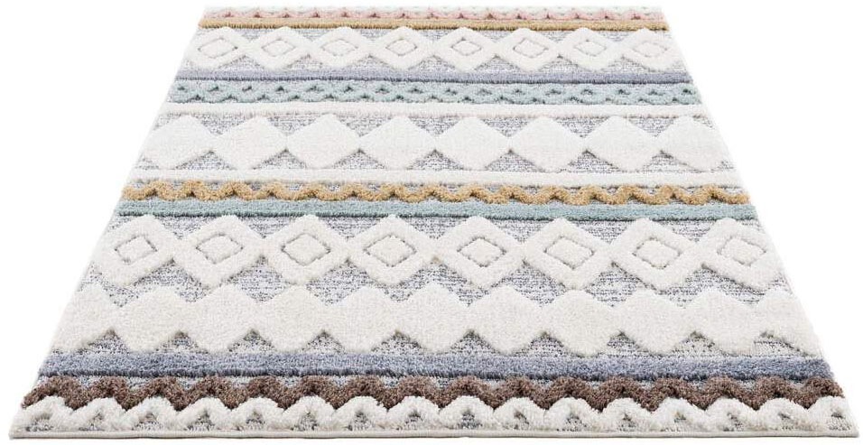 Image of Carpet City Hochflor-Teppich »Focus«, rechteckig, 20 mm Höhe, Boho-Teppich, besonders weich, 3D-Effekt, ideal für Wohnzimmer & Schlafzimmer bei Ackermann Versand Schweiz