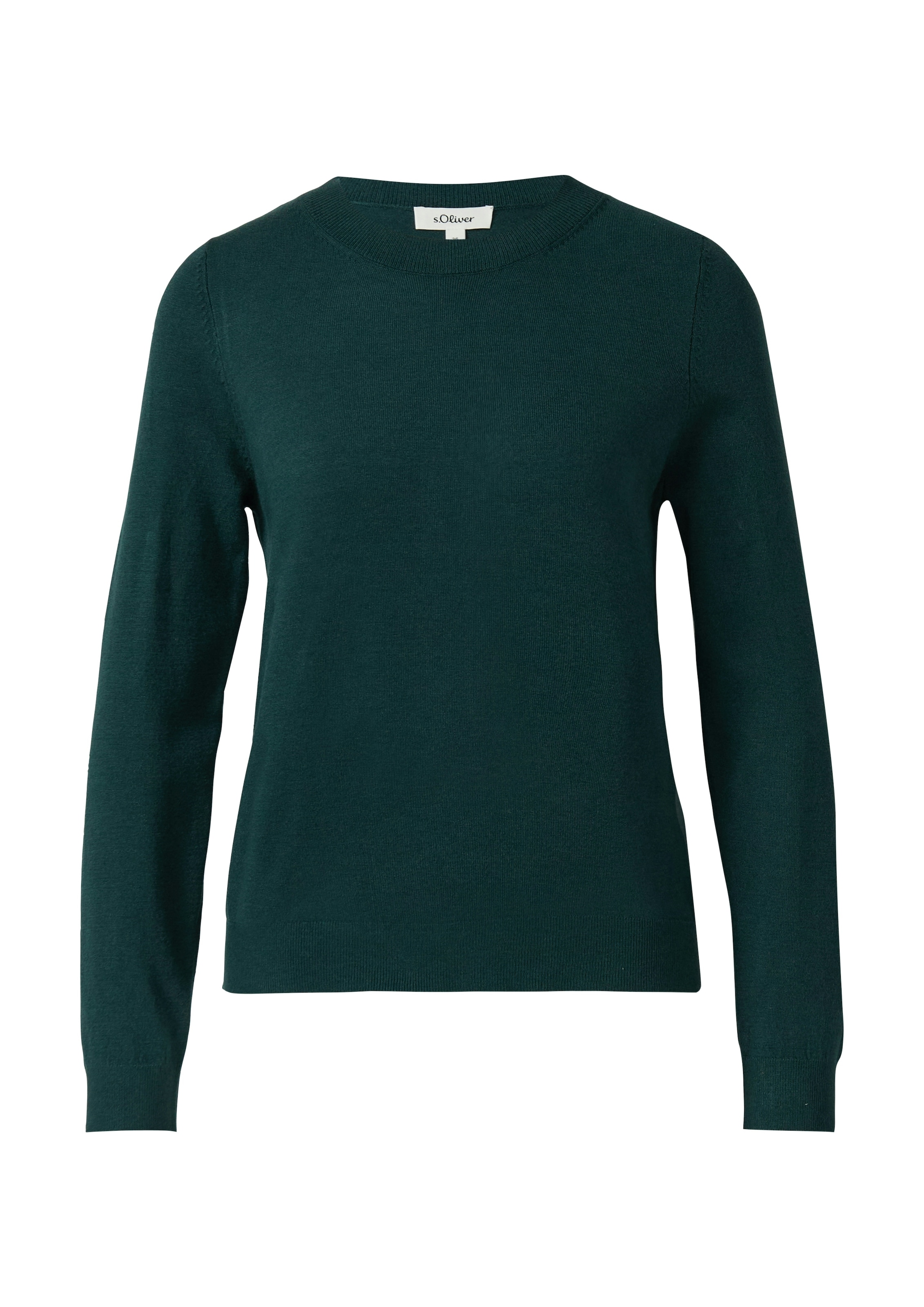 s.Oliver Strickpullover mit Stehkragen